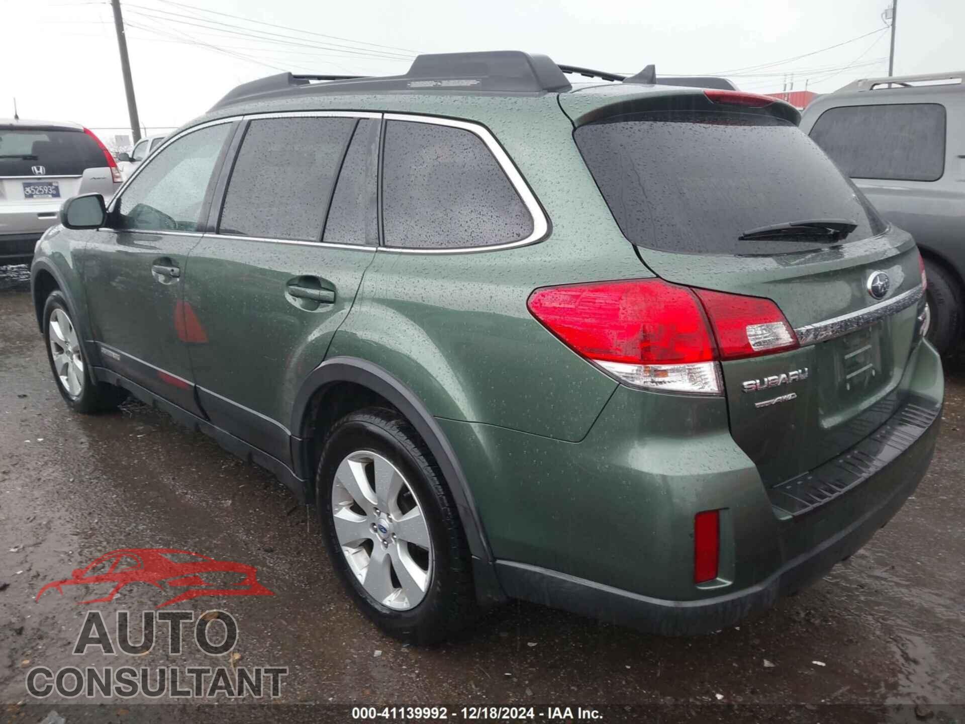 SUBARU OUTBACK 2011 - 4S4BRBLC1B3440449