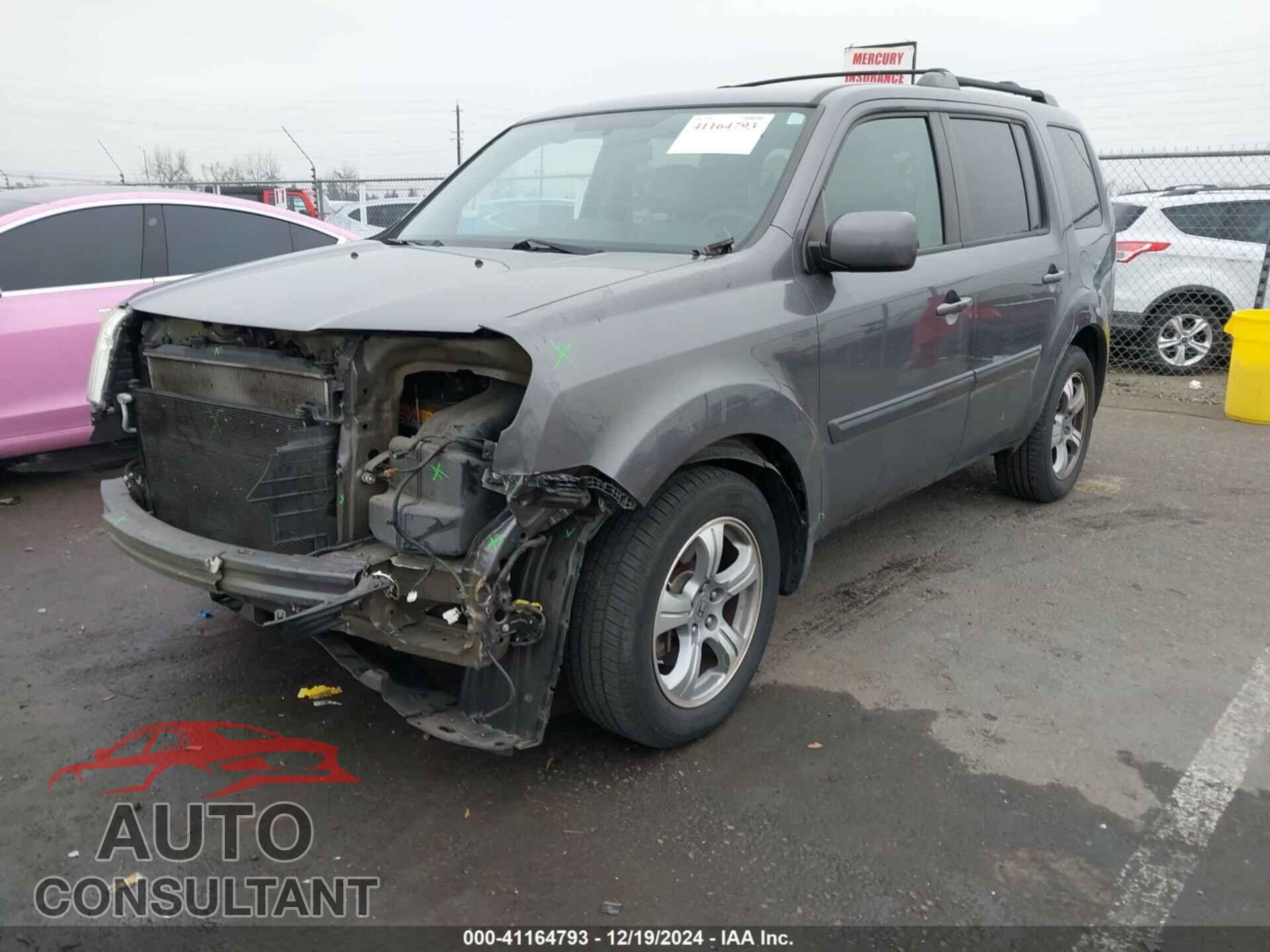 HONDA PILOT 2014 - 5FNYF3H40EB005105