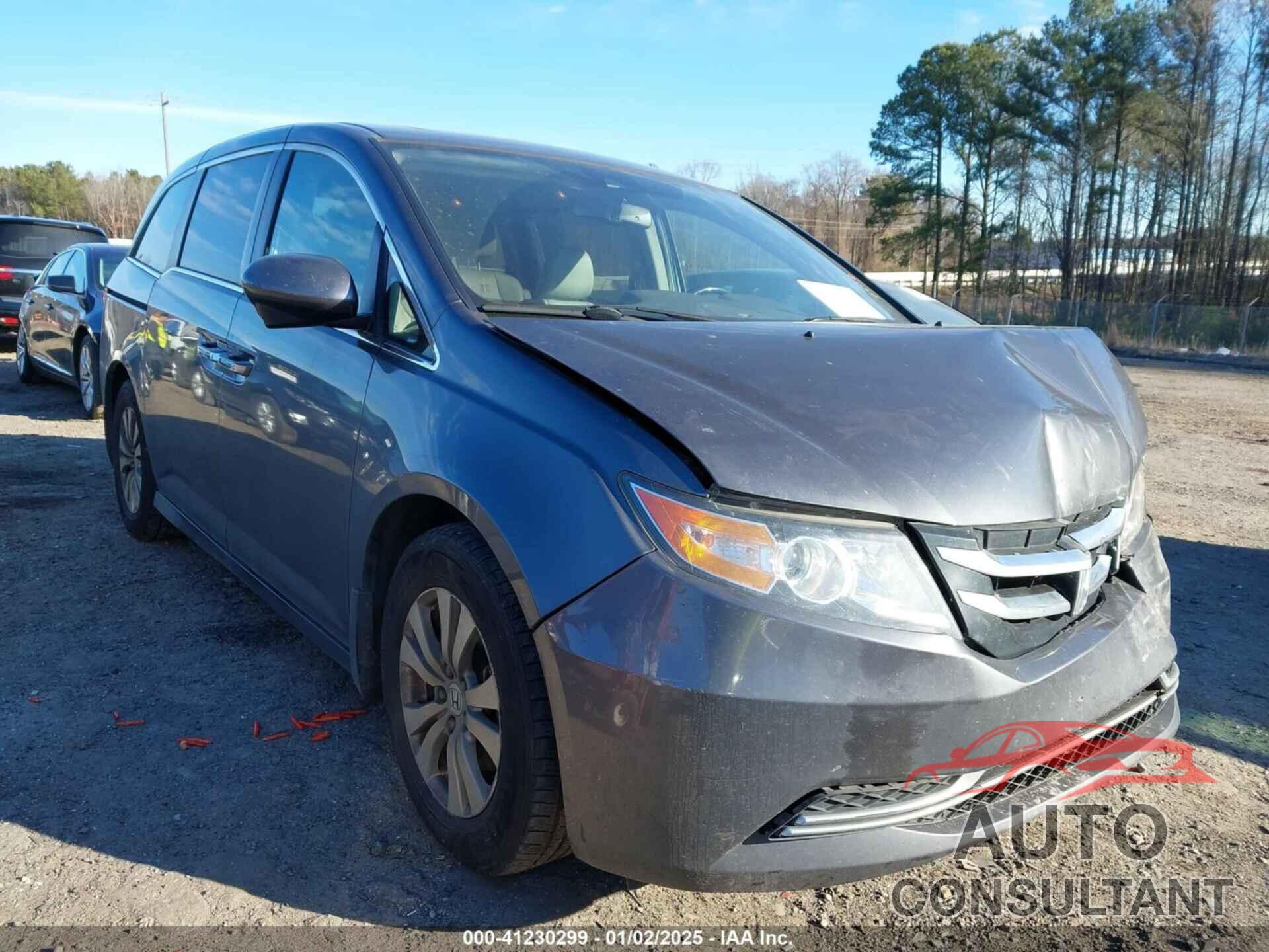 HONDA ODYSSEY 2017 - 5FNRL5H67HB025107