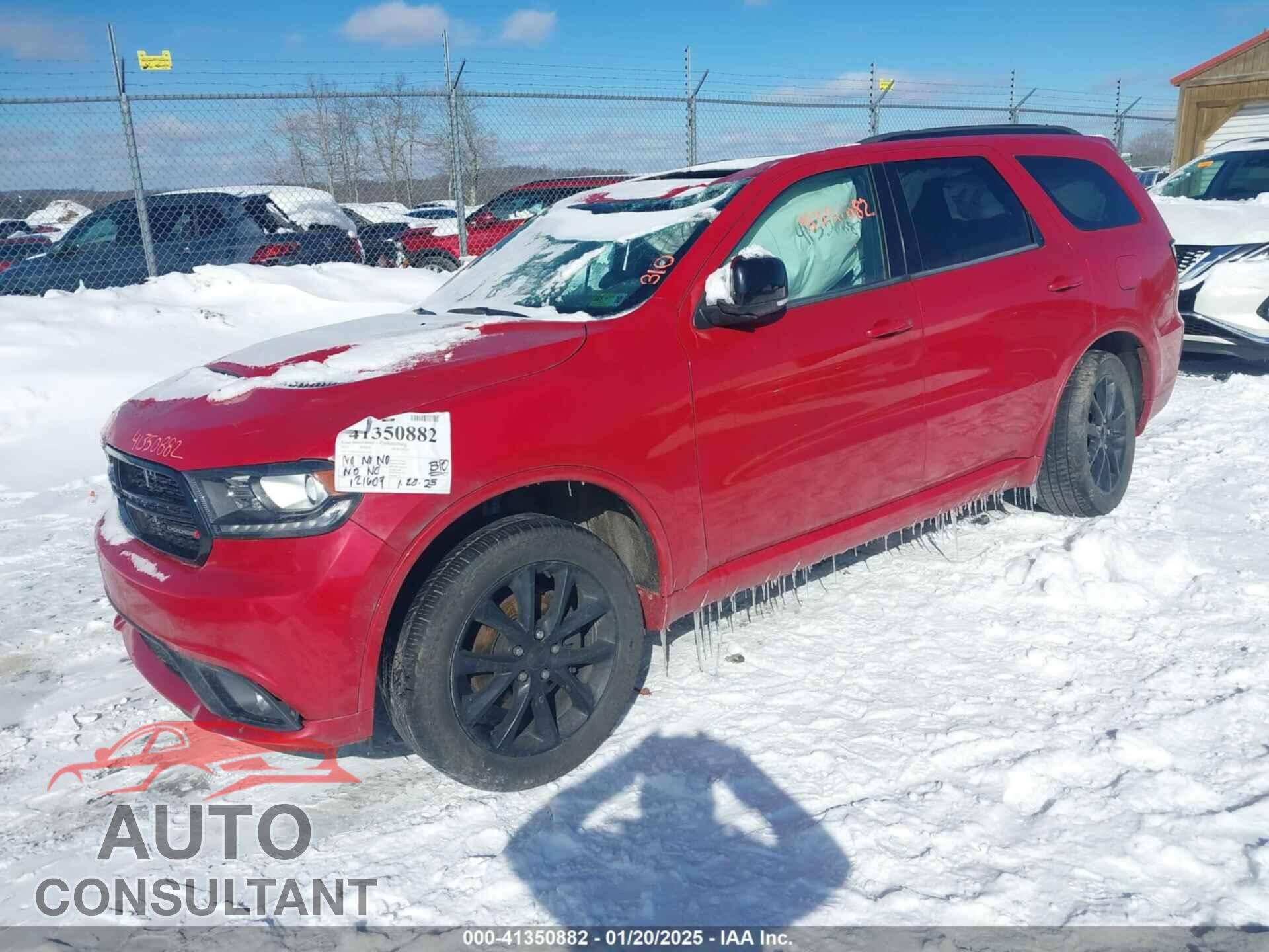 DODGE DURANGO 2018 - 1C4RDJDG3JC262264