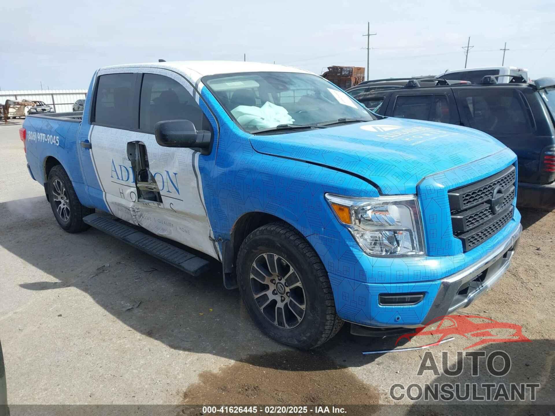 NISSAN TITAN 2022 - 1N6AA1EF6NN104519