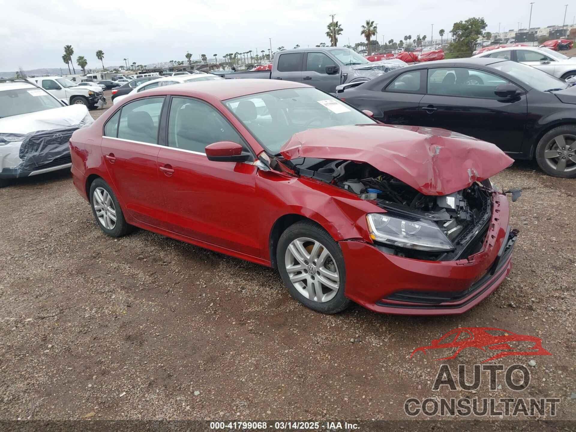 VOLKSWAGEN JETTA 2017 - 3VW2B7AJ1HM240344
