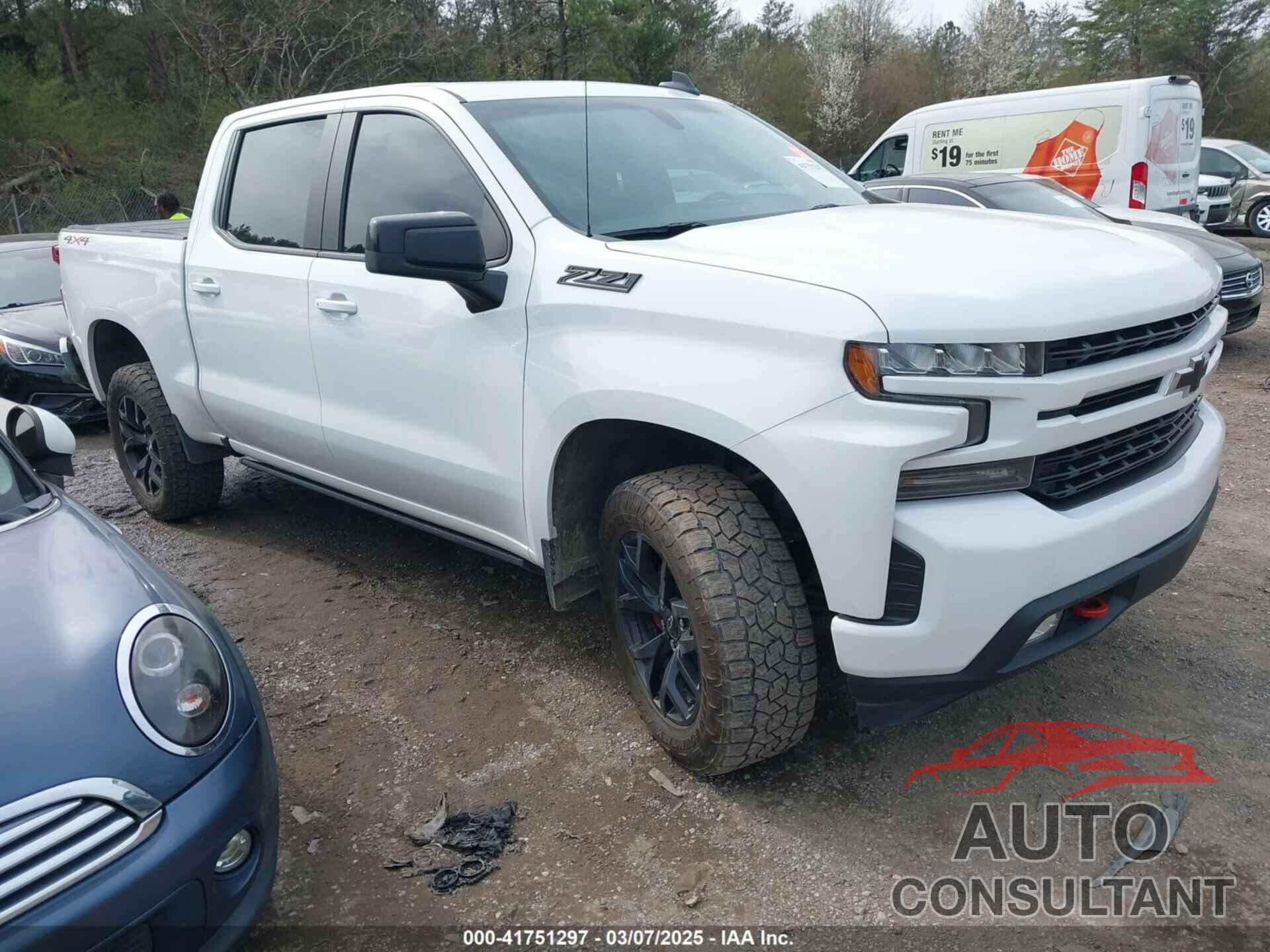 CHEVROLET SILVERADO 1500 2021 - 1GCUYEEDXMZ115466