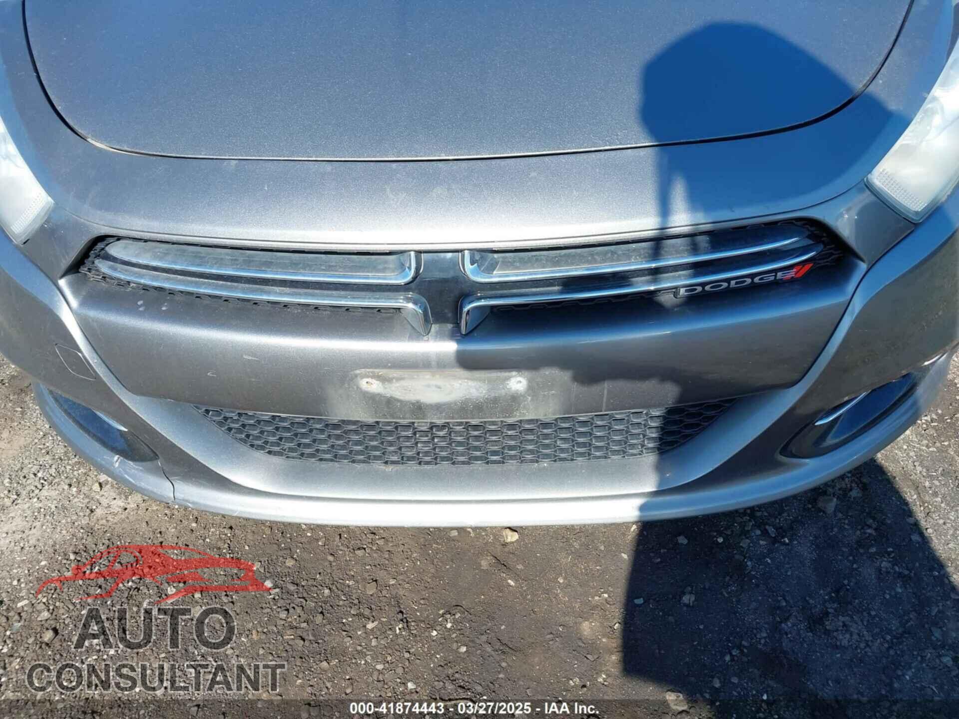 DODGE DART 2013 - 1C3CDFCA4DD716153