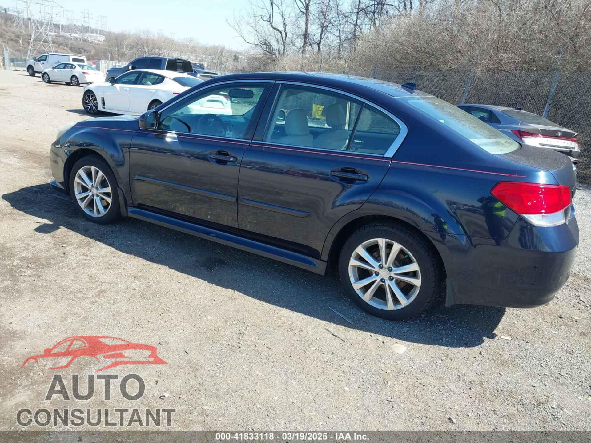 SUBARU LEGACY 2014 - 4S3BMBM60E3012937