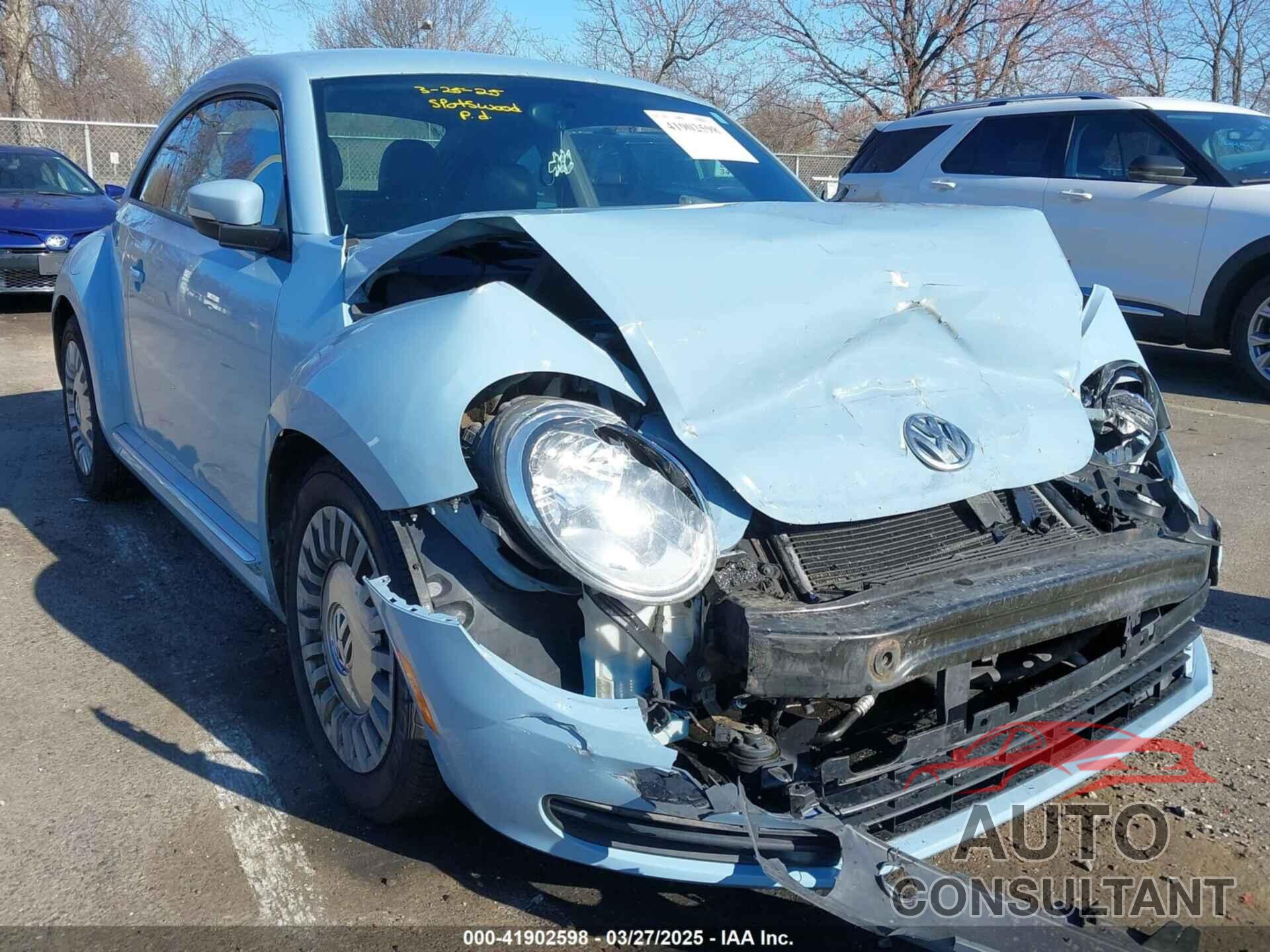 VOLKSWAGEN BEETLE 2014 - 3VWJP7AT6EM601318