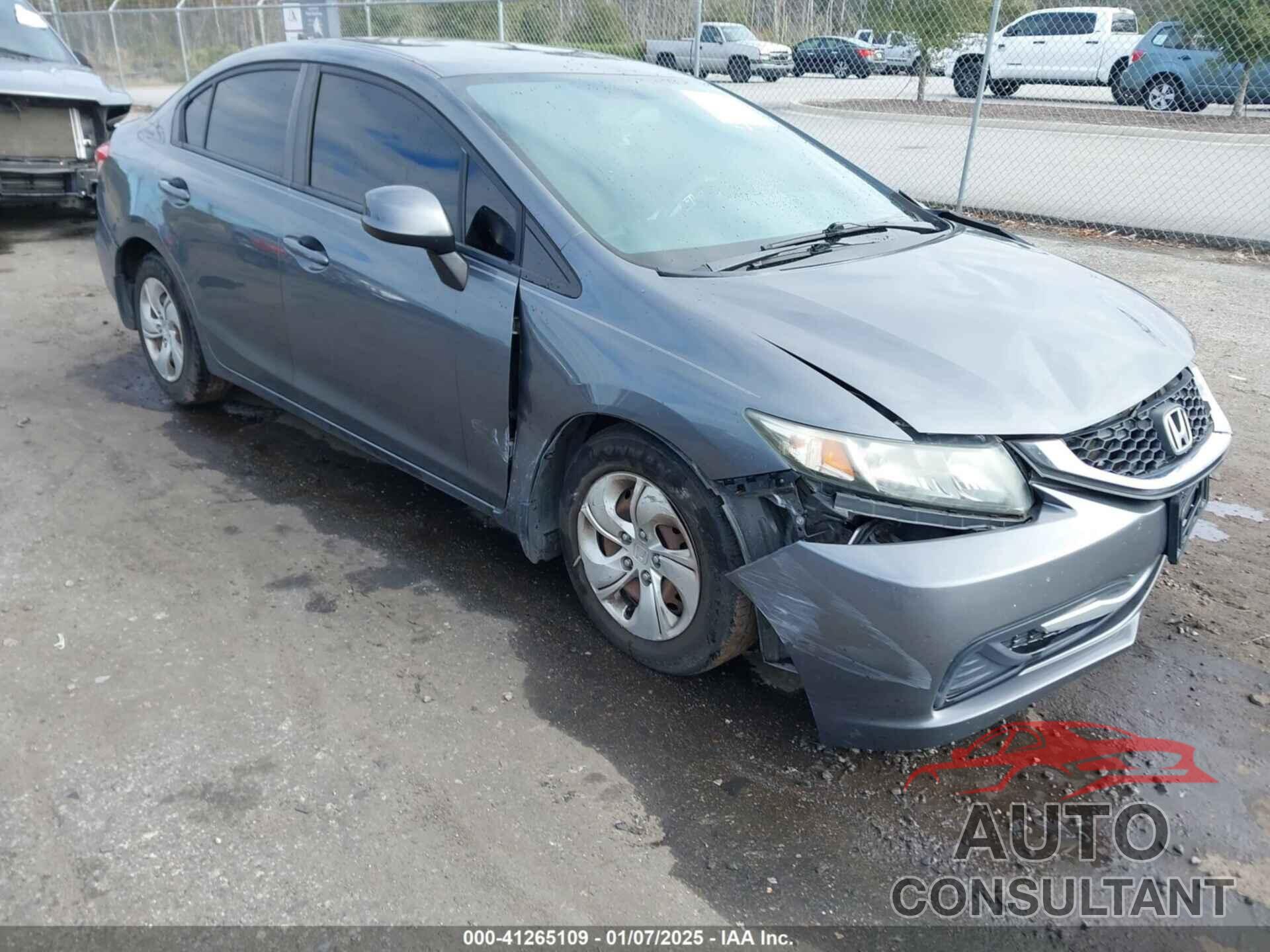 HONDA CIVIC 2013 - 19XFB2F56DE097124