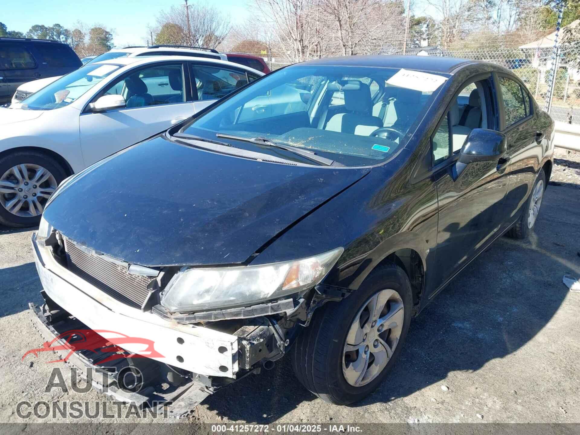 HONDA CIVIC 2013 - 2HGFB2F50DH600698