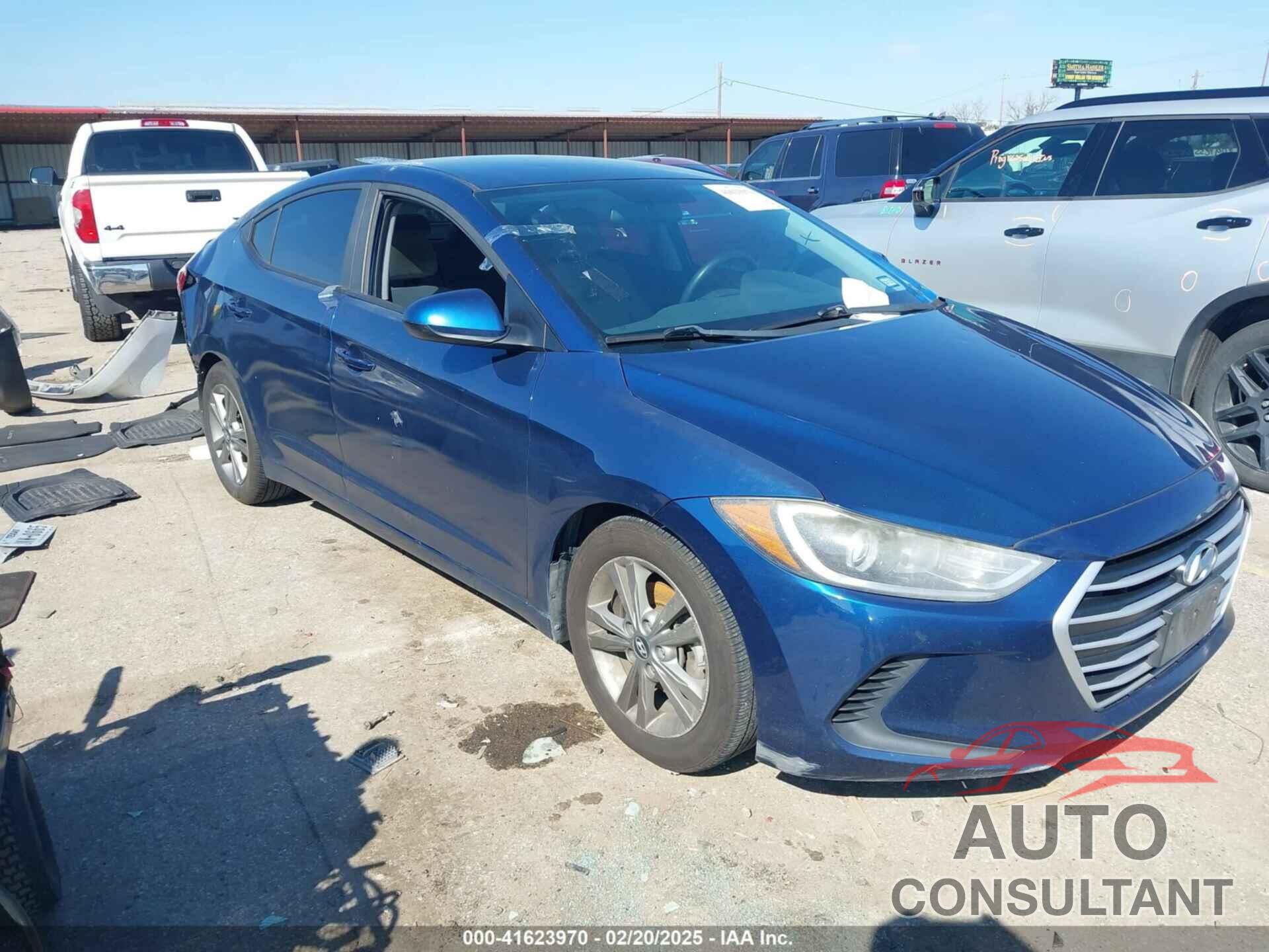 HYUNDAI ELANTRA 2017 - 5NPD84LF3HH181465