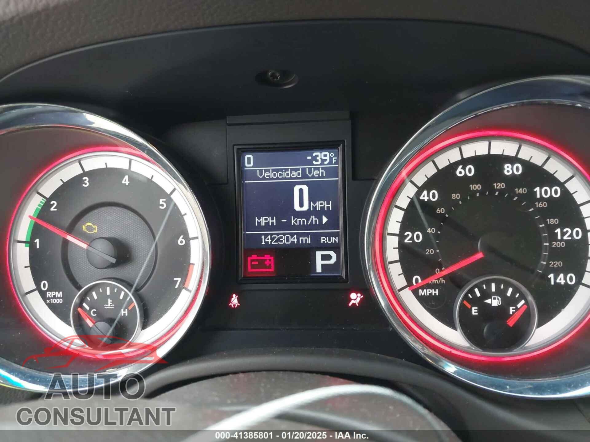 DODGE DURANGO 2013 - 1C4RDHDG5DC617061