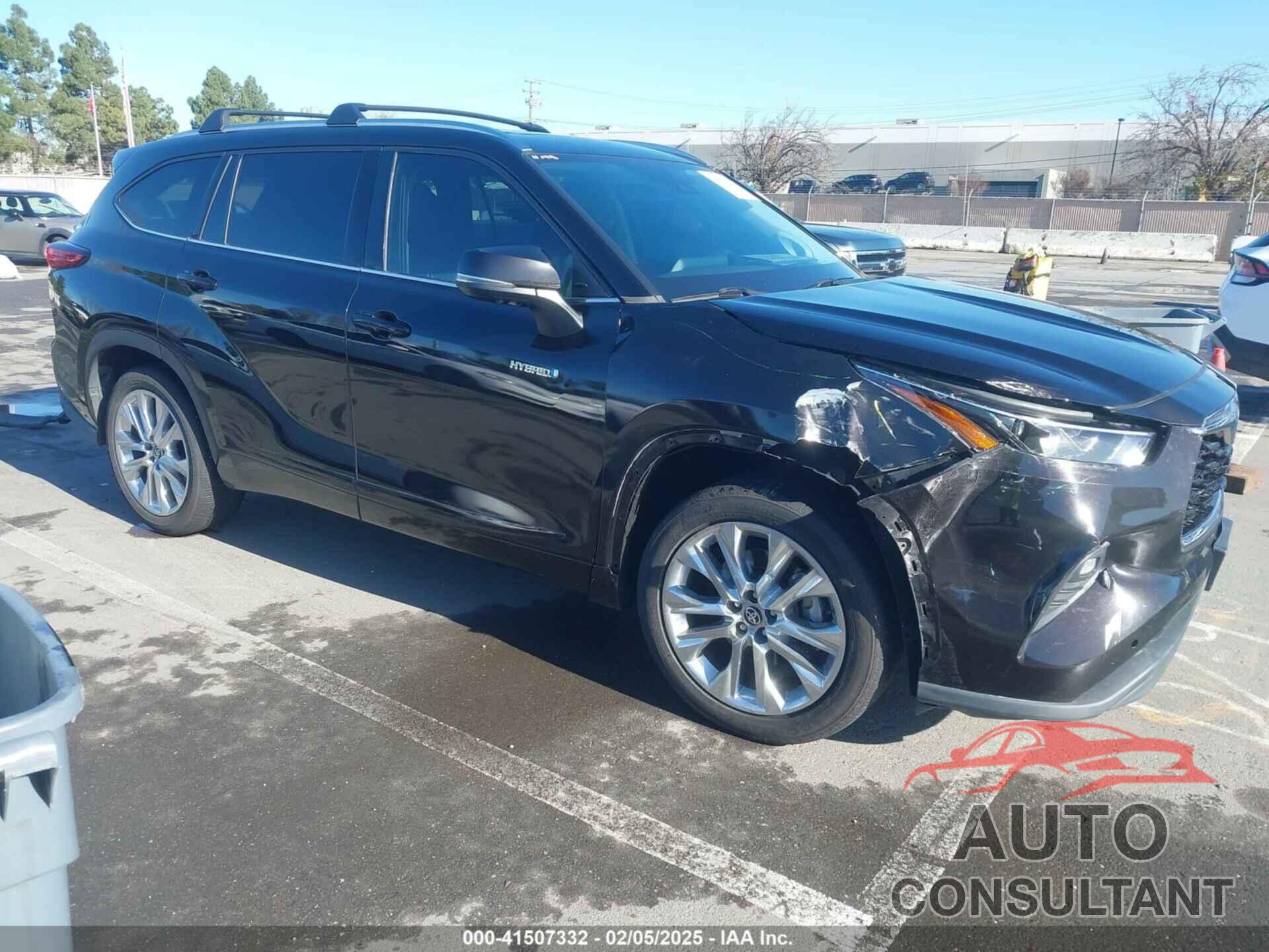 TOYOTA HIGHLANDER 2021 - 5TDYARAH8MS006883
