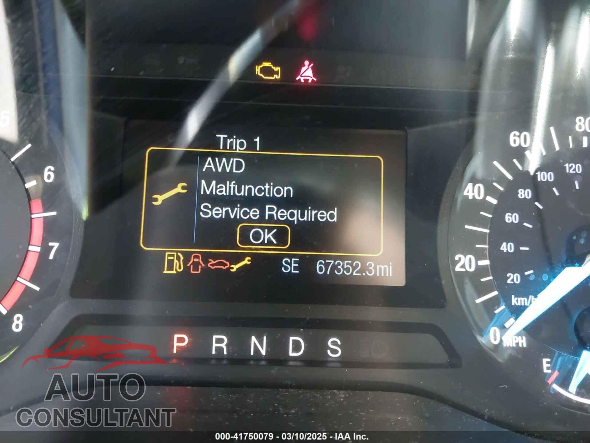 FORD EDGE 2017 - 2FMPK4G9XHBC47309