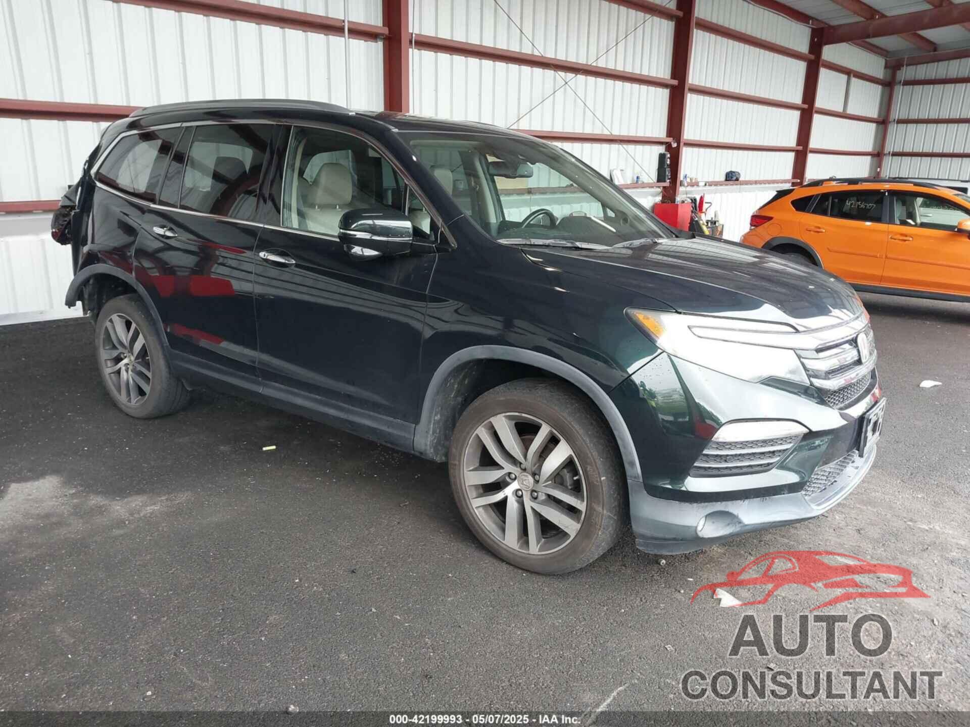 HONDA PILOT 2016 - 5FNYF6H92GB017904