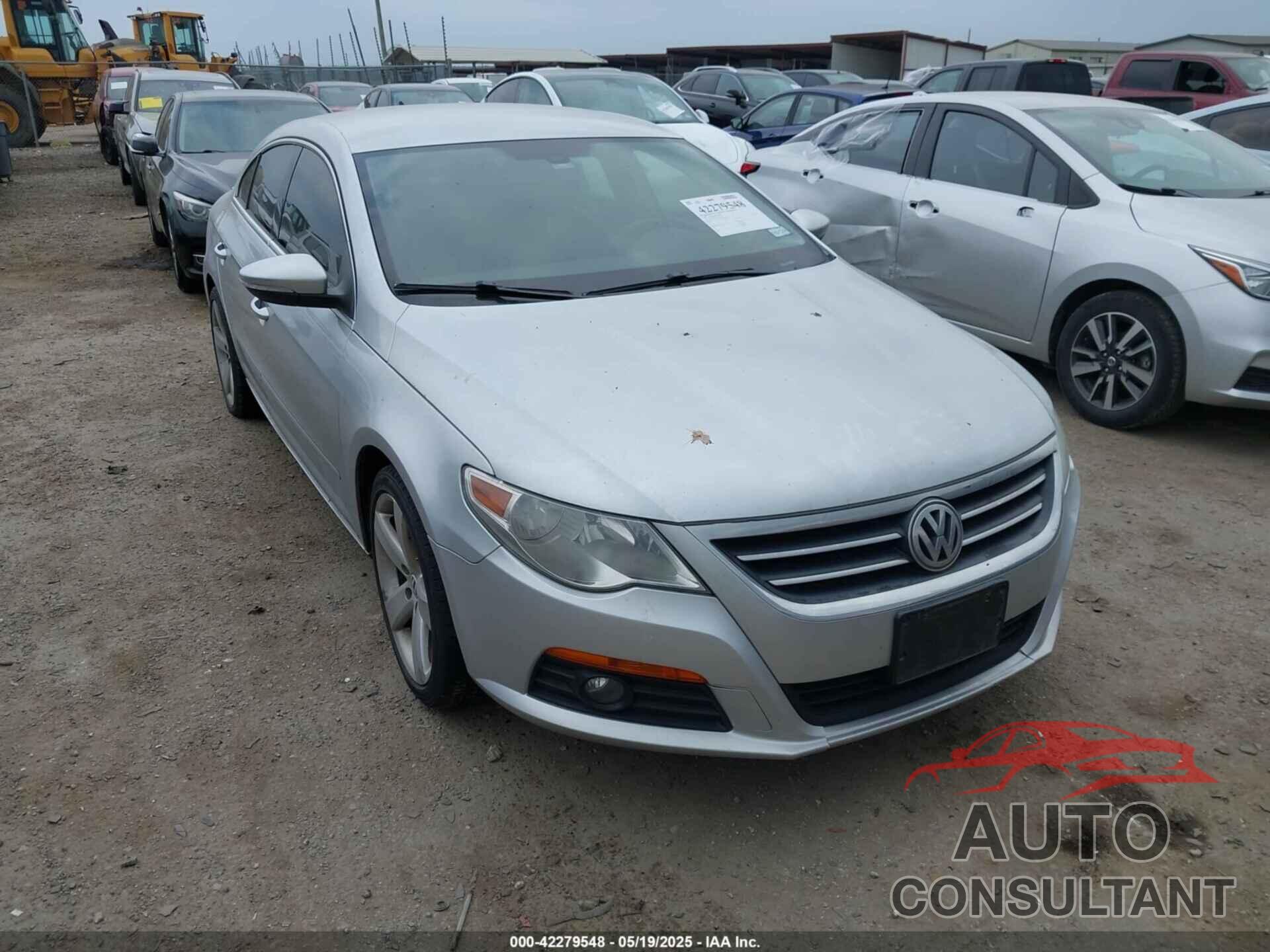 VOLKSWAGEN CC 2012 - WVWHN7AN1CE545378