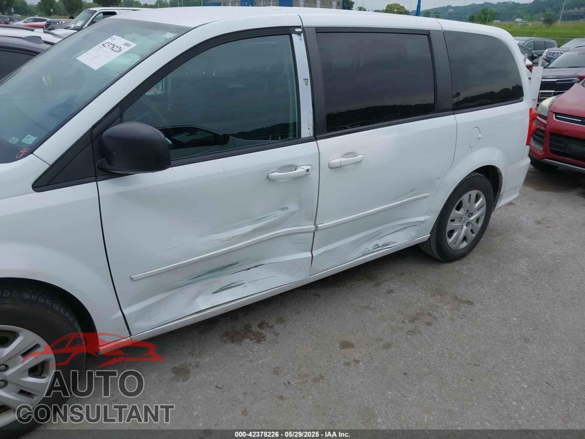 DODGE GRAND CARAVAN 2016 - 2C4RDGBG0GR262258