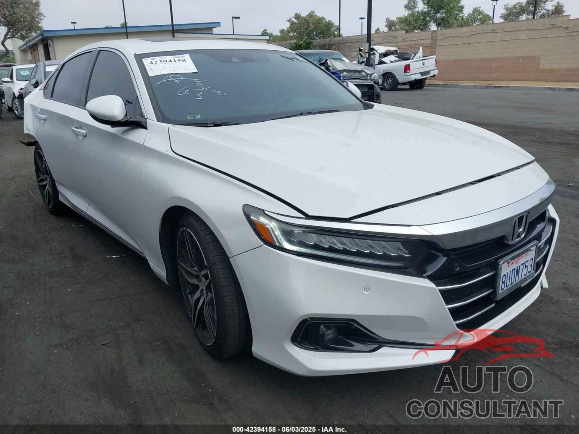 HONDA ACCORD 2021 - 1HGCV2F9XMA004042