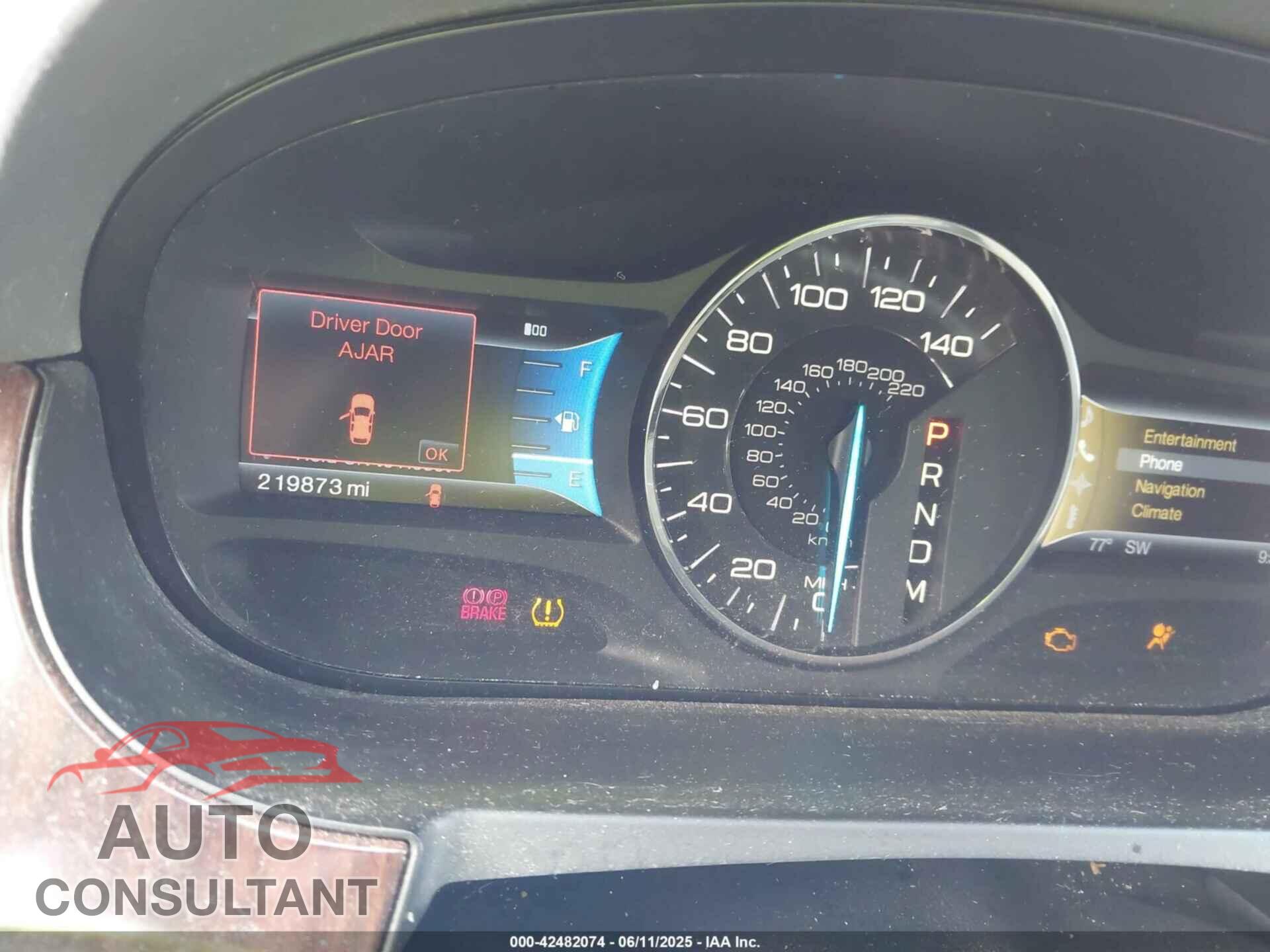 FORD EDGE 2011 - 2FMDK3KC0BBA59261