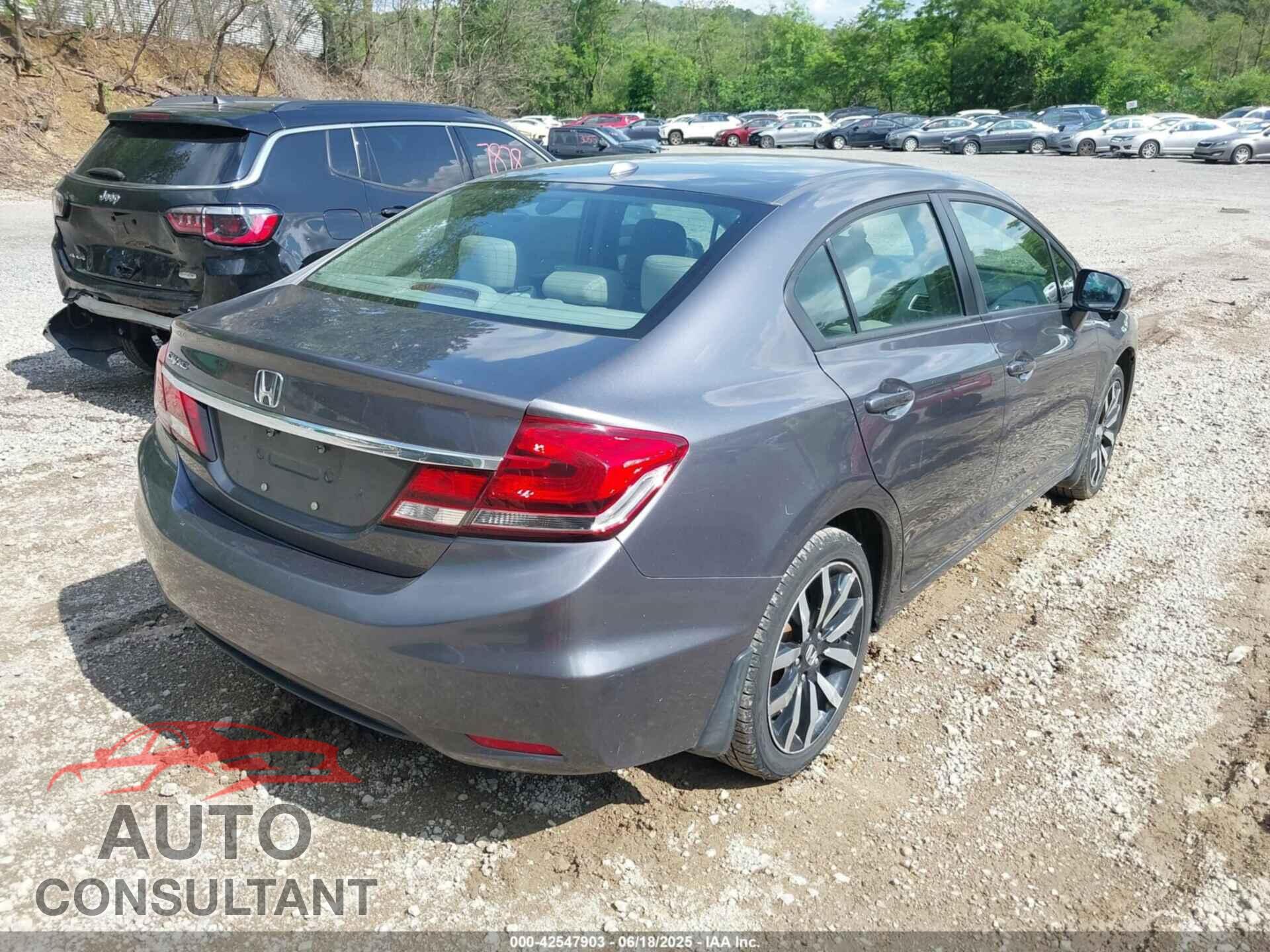 HONDA CIVIC 2015 - 19XFB2F9XFE078954