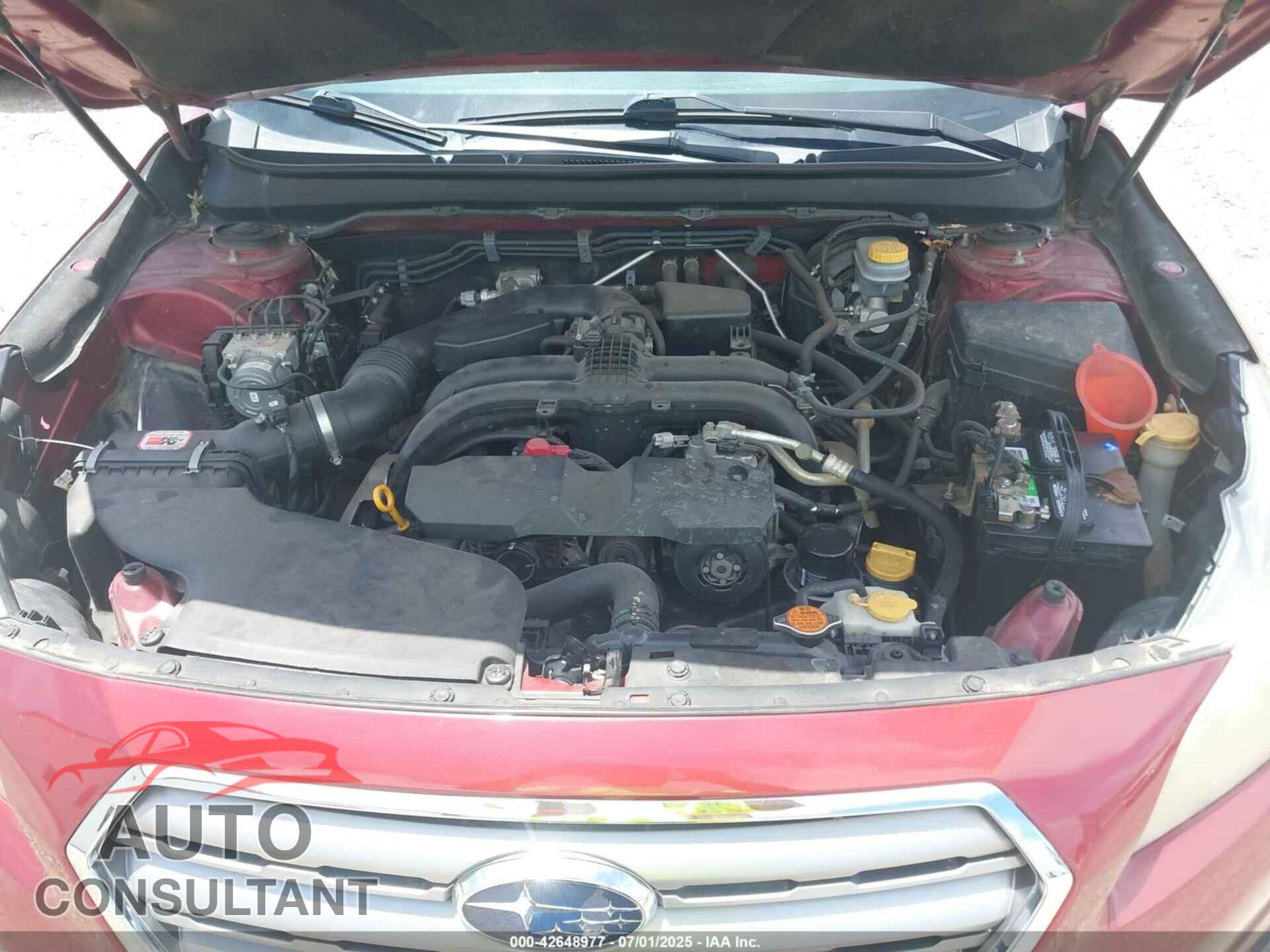 SUBARU OUTBACK 2015 - 4S4BSBHC9F3290626