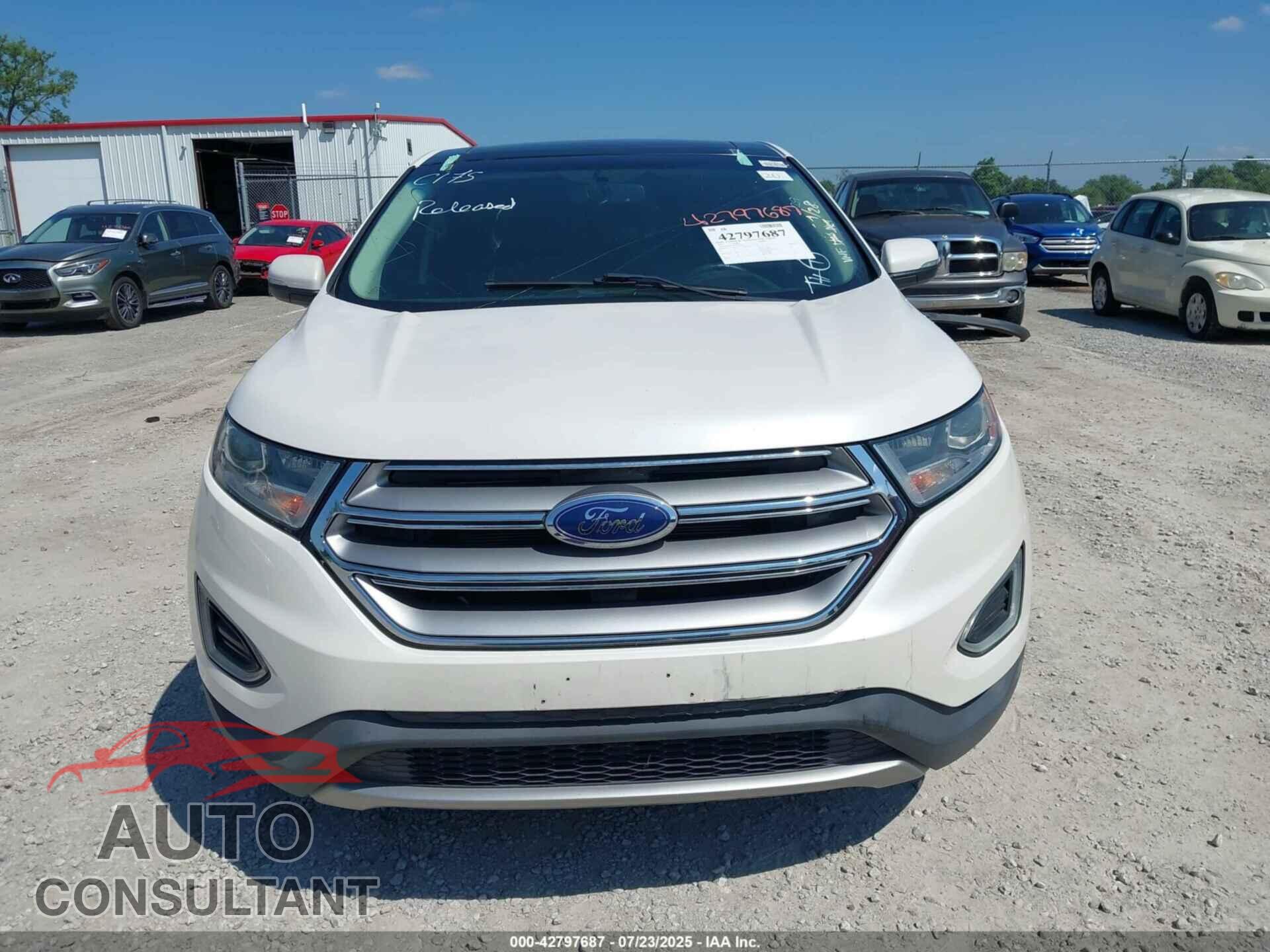 FORD EDGE 2017 - 2FMPK3K98HBB00875