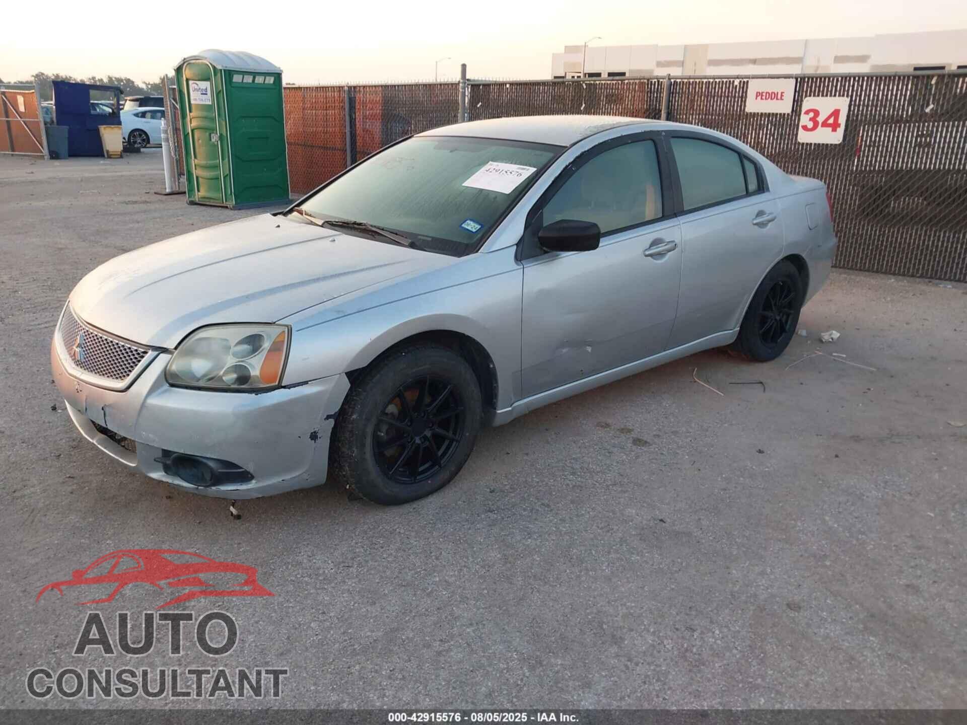 MITSUBISHI GALANT 2011 - 4A32B2FF9BE022740