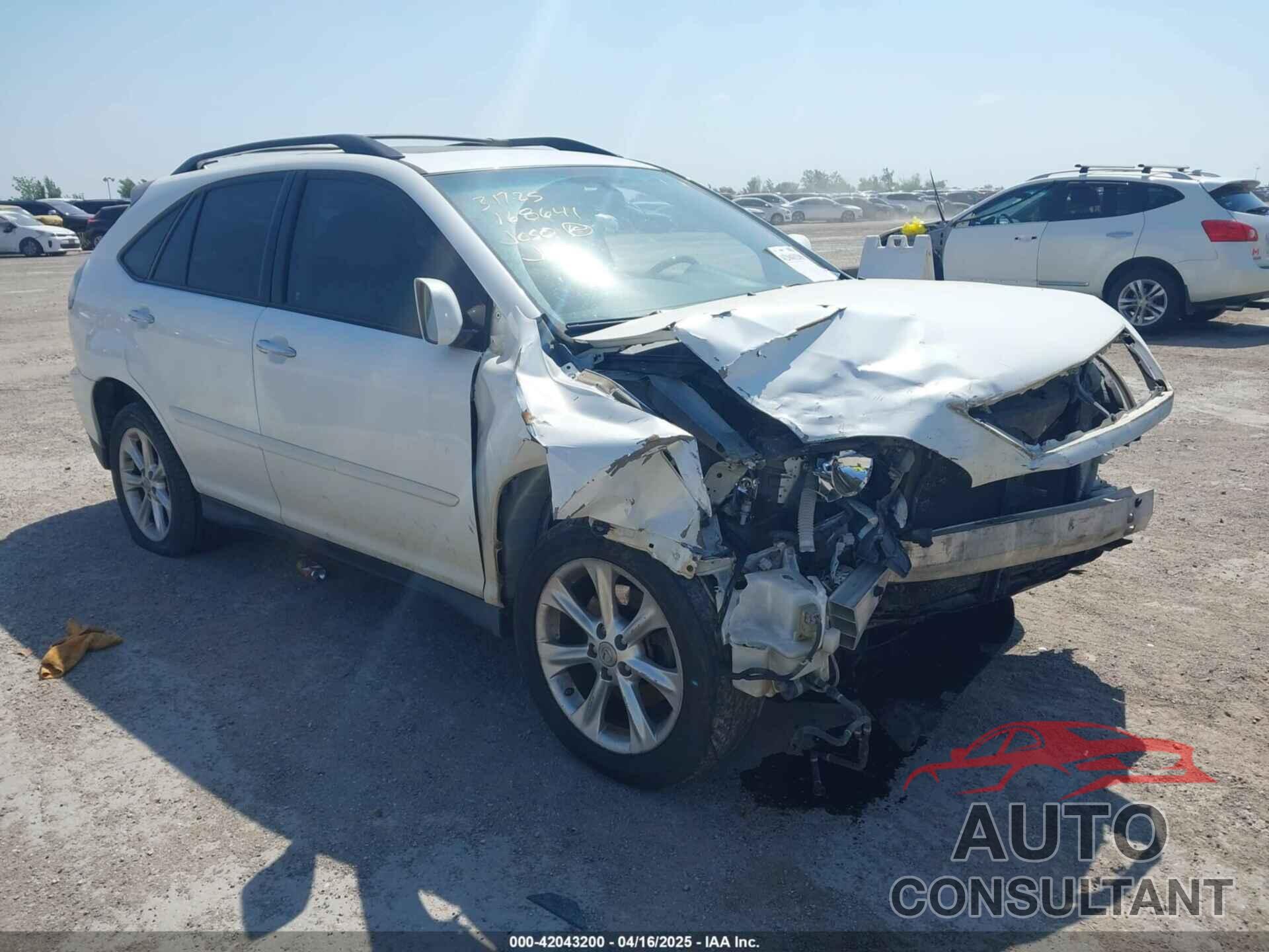 LEXUS RX 350 2009 - 2T2GK31U99C067576