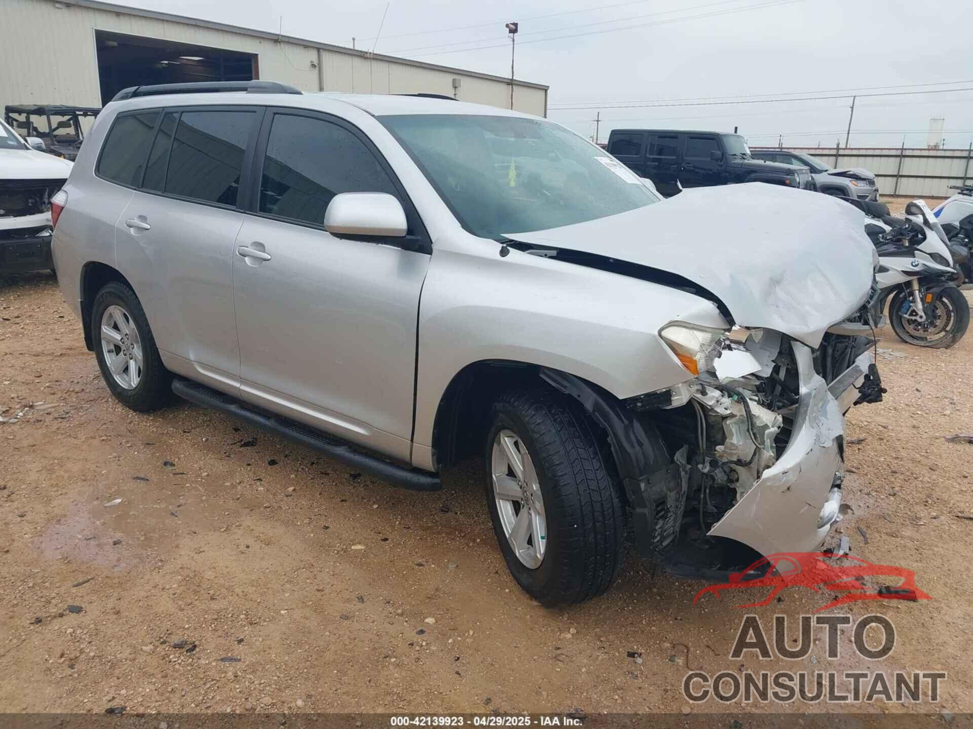 TOYOTA HIGHLANDER 2010 - 5TDZK3EHXAS002659