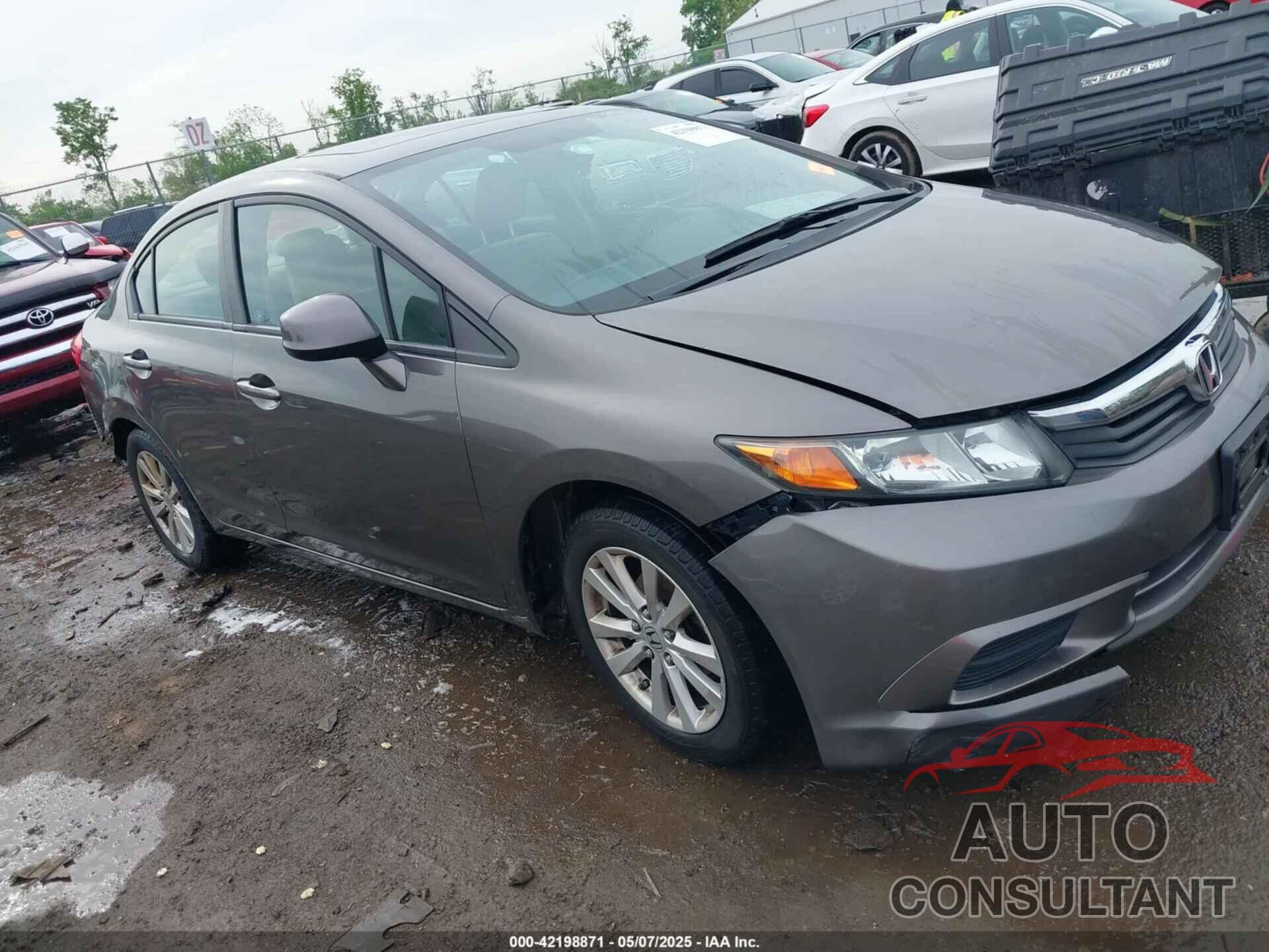 HONDA CIVIC 2012 - 19XFB2F85CE092330