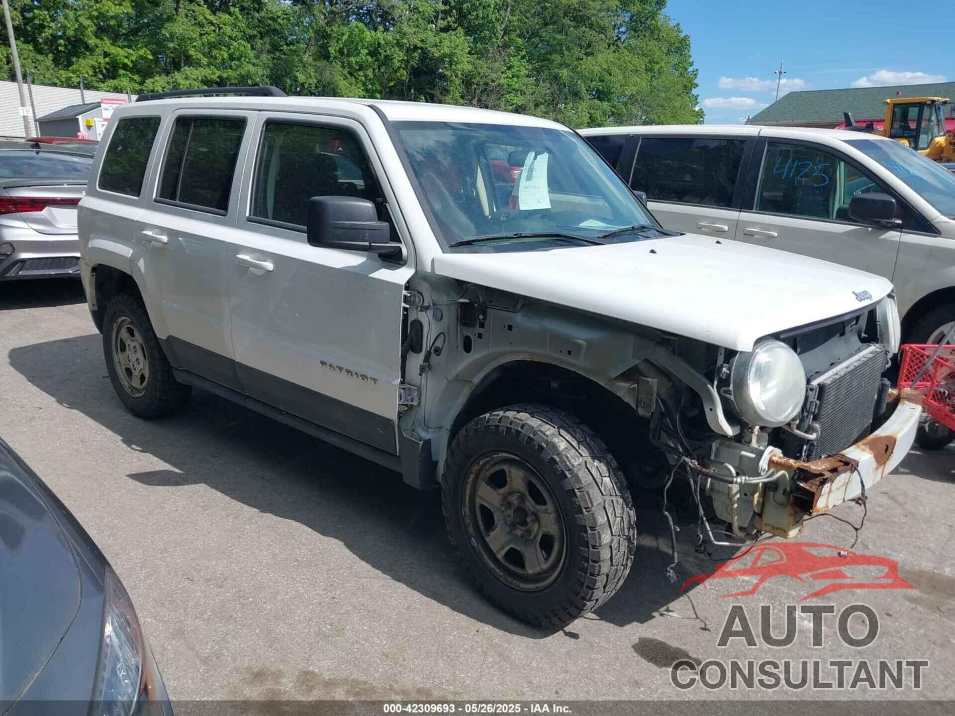 JEEP PATRIOT 2011 - 1J4NF1GB4BD197925