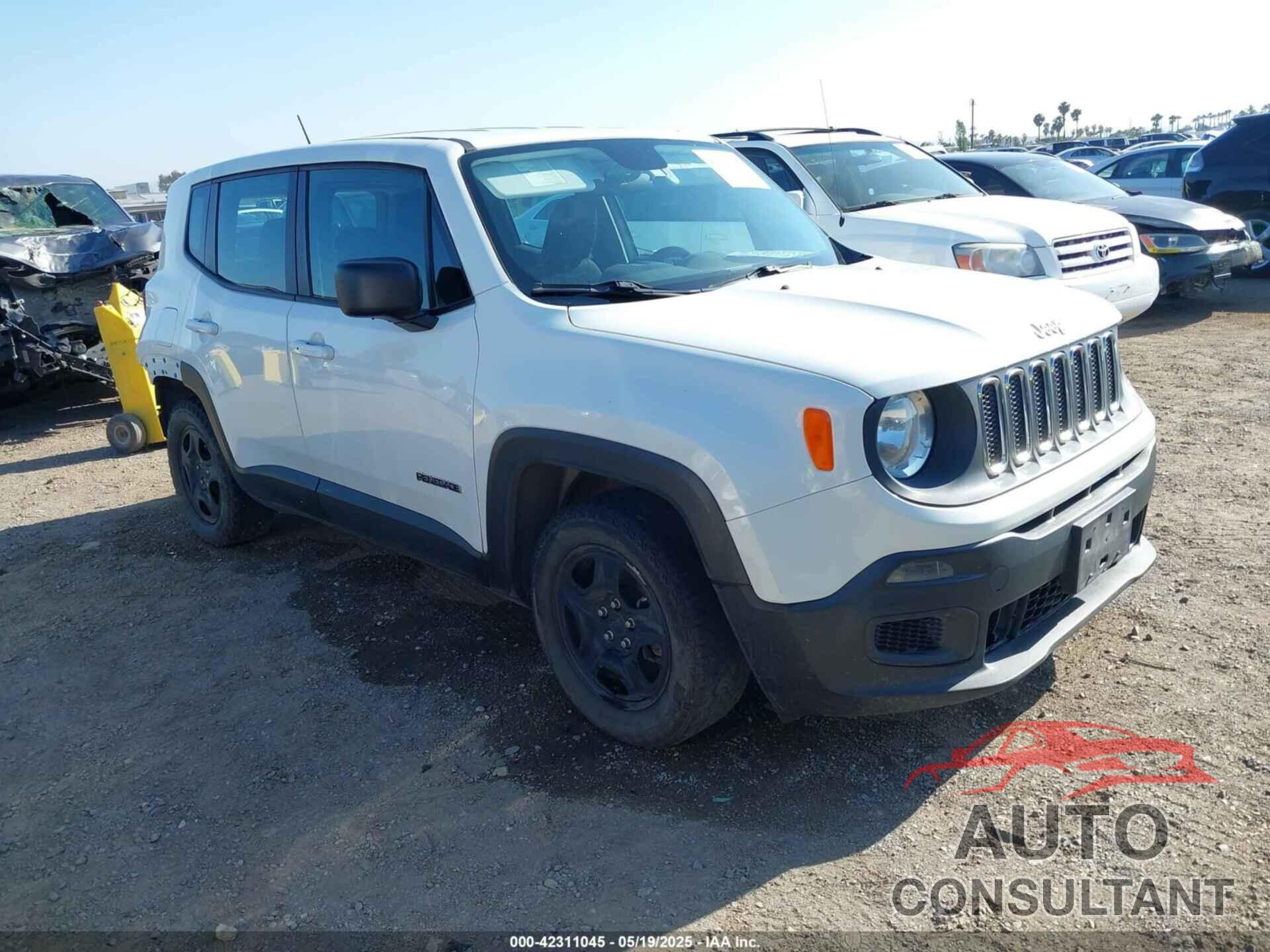 JEEP RENEGADE 2016 - ZACCJAAT5GPC59970