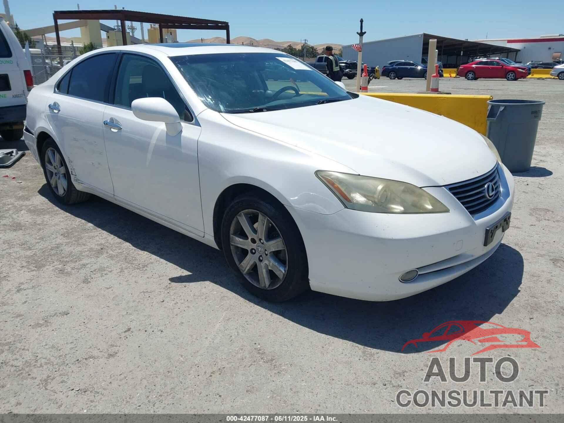 LEXUS ES 350 2009 - JTHBJ46G292308367
