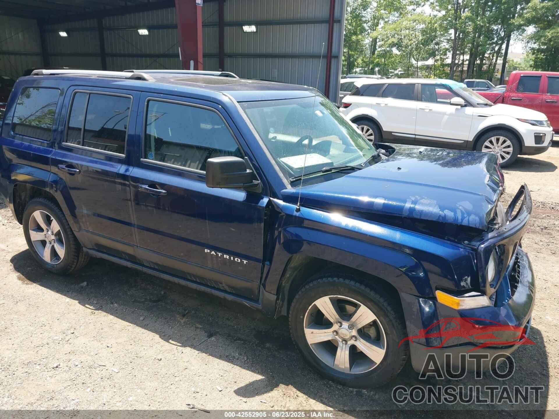 JEEP PATRIOT 2017 - 1C4NJPFA7HD200616