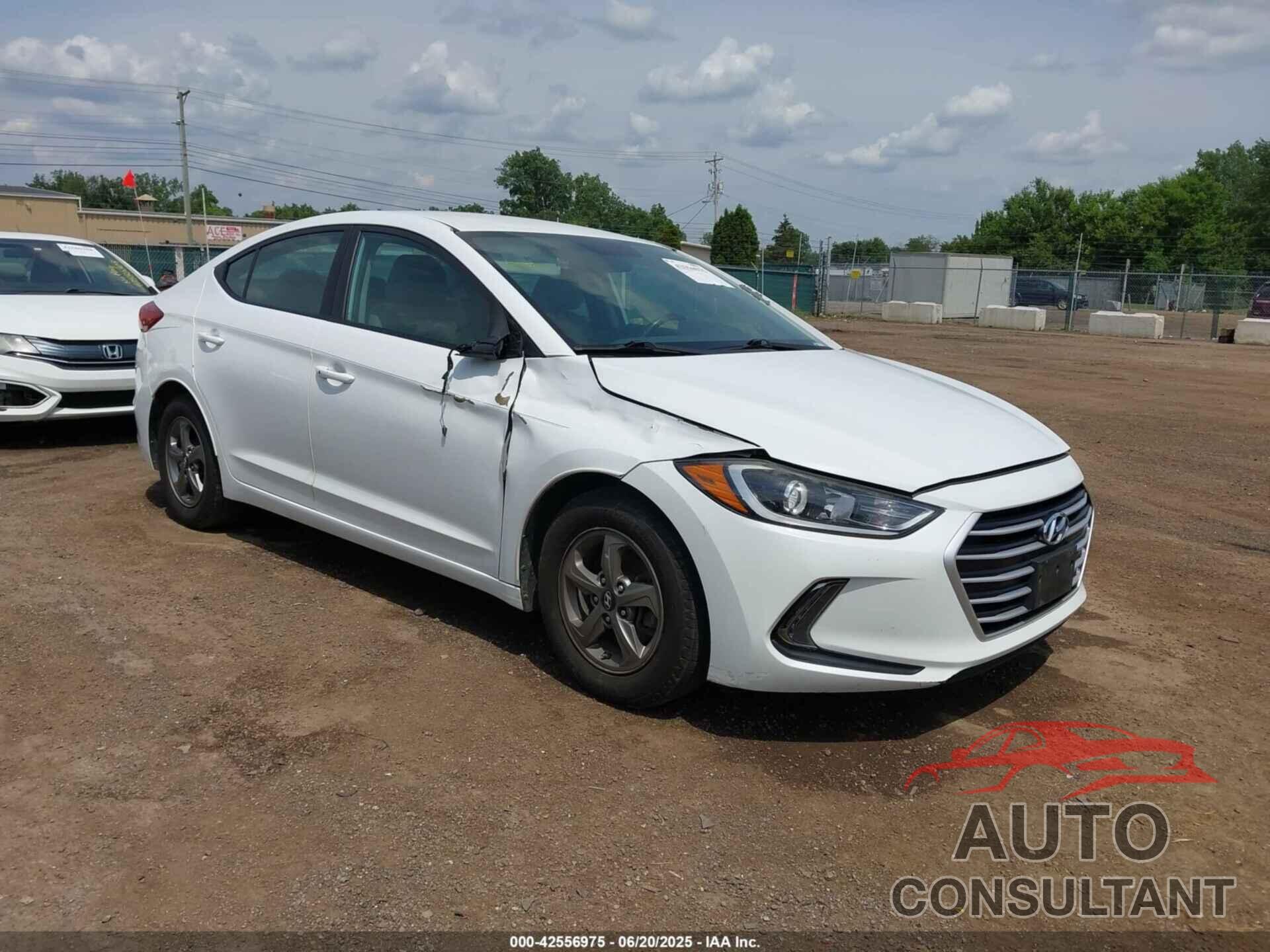 HYUNDAI ELANTRA 2017 - 5NPD94LA9HH094803