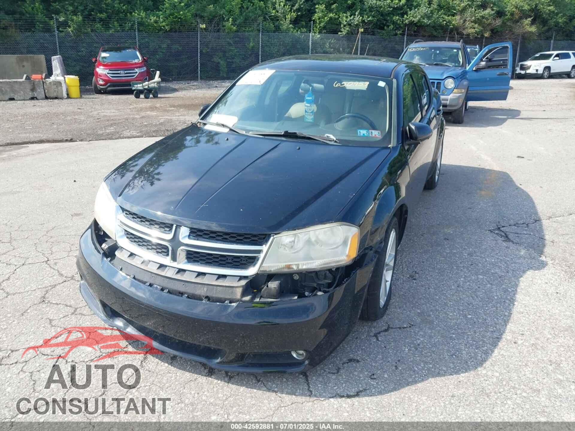 DODGE AVENGER 2013 - 1C3CDZCB7DN650959