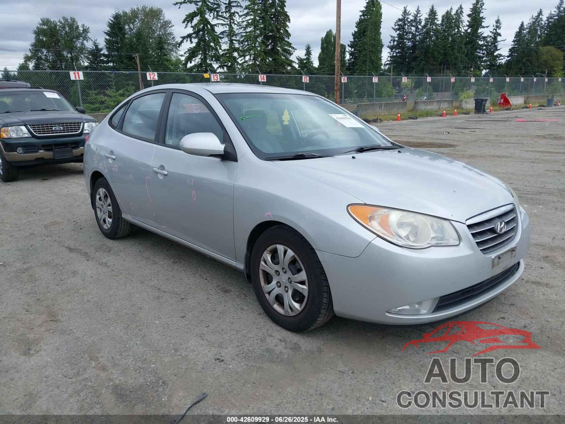 HYUNDAI ELANTRA 2009 - KMHDU46D59U748509