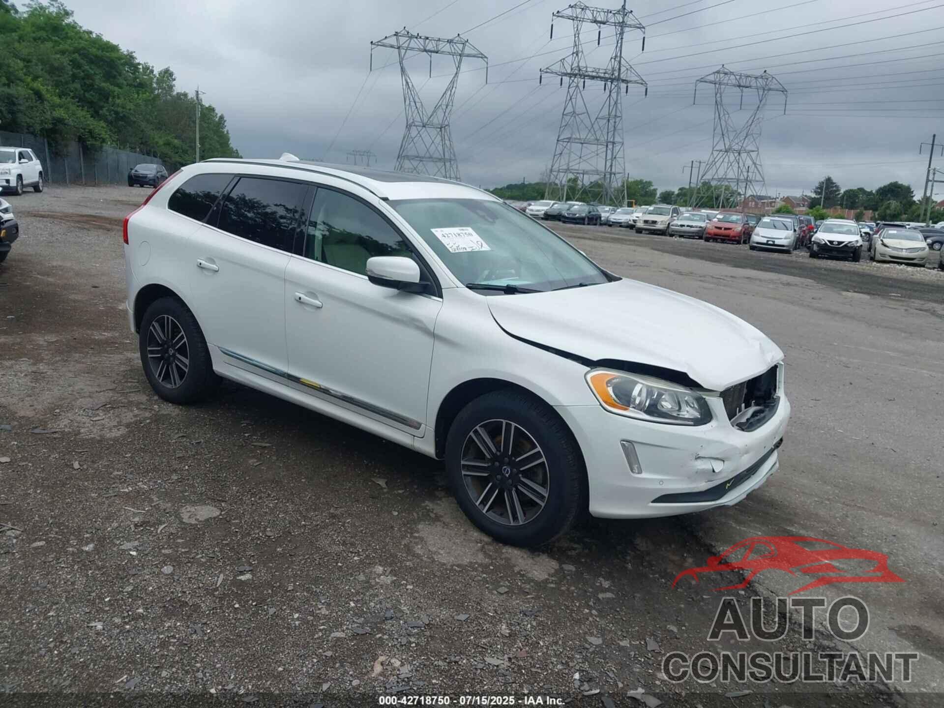 VOLVO XC60 2016 - YV449MRK3G2880335