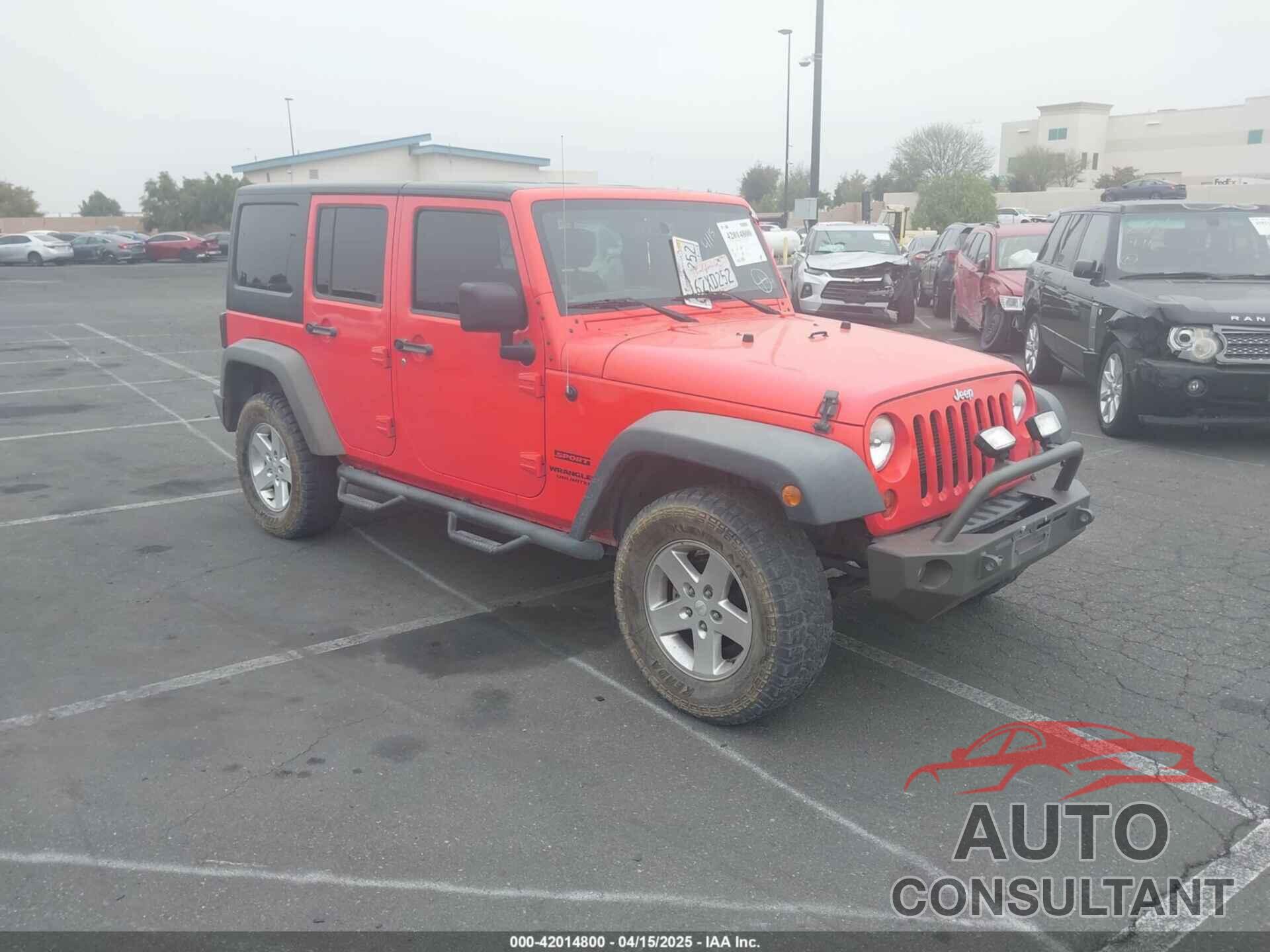 JEEP WRANGLER UNLIMITED 2013 - 1C4BJWDG2DL627383