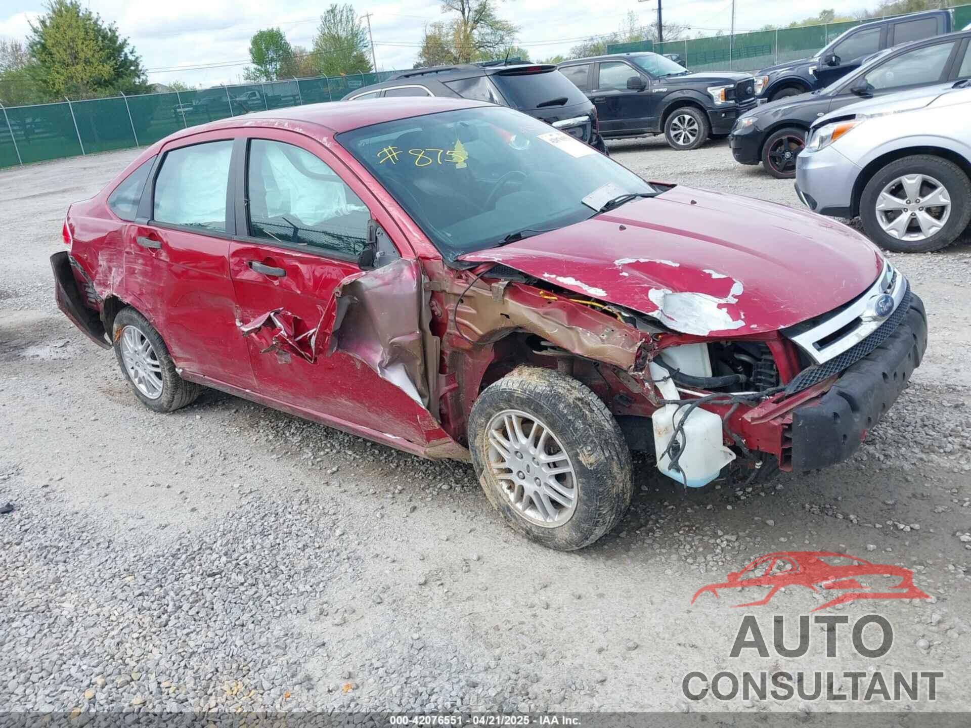FORD FOCUS 2010 - 1FAHP3FN2AW239296