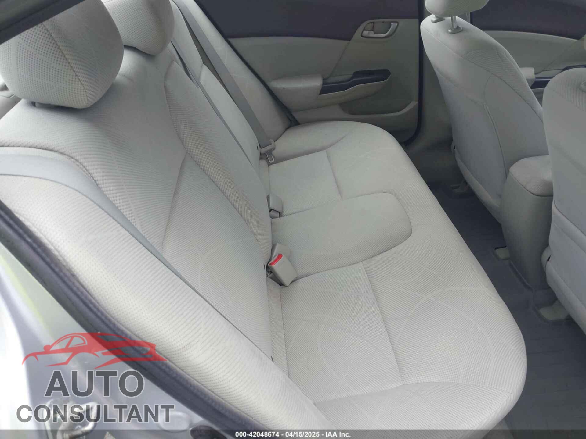 HONDA CIVIC 2012 - 2HGFB2F59CH611892