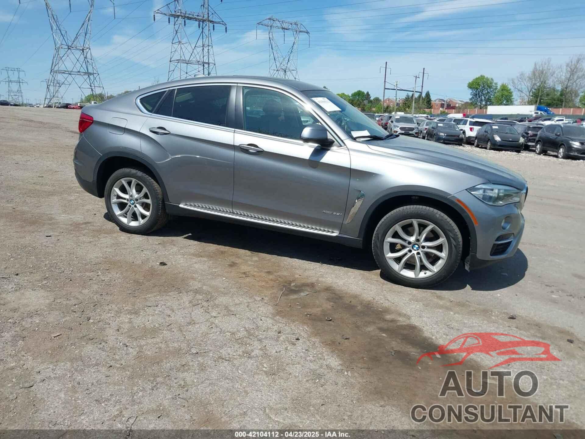 BMW X6 2016 - 5UXKU2C53G0N84273