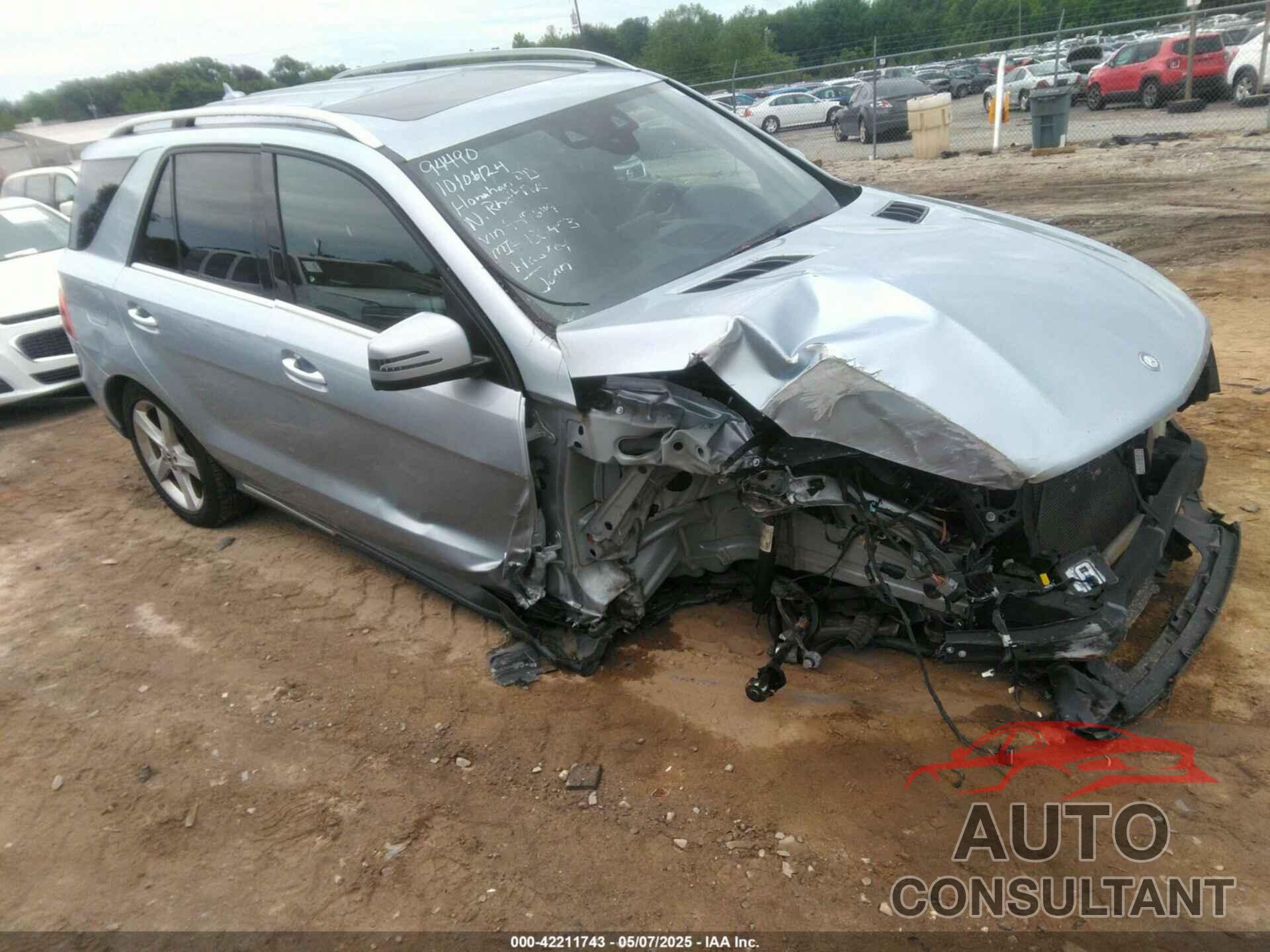 MERCEDES-BENZ GLE 350 2017 - 4JGDA5HB5HA947649