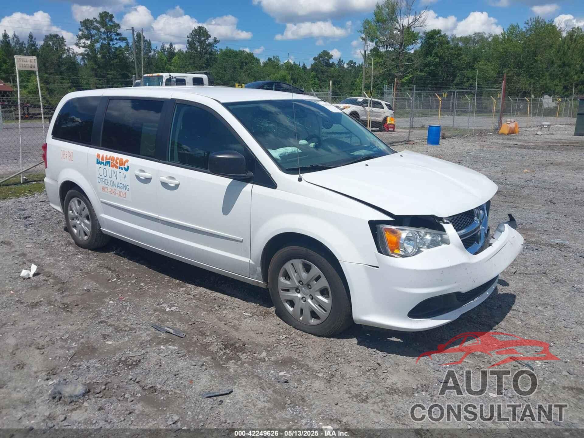 DODGE GRAND CARAVAN 2017 - 2C4RDGBG7HR707998