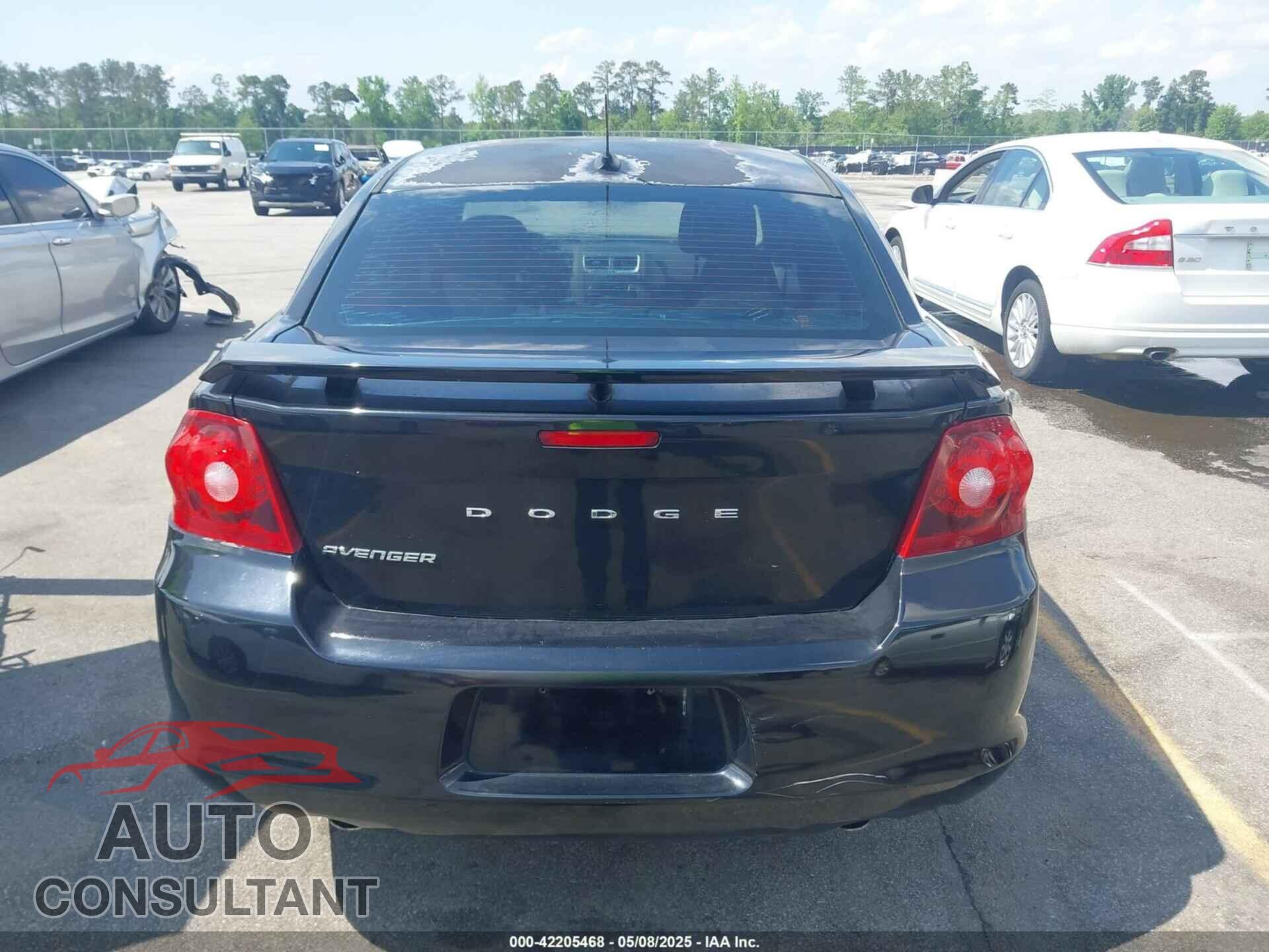 DODGE AVENGER 2013 - 1C3CDZAG1DN504121