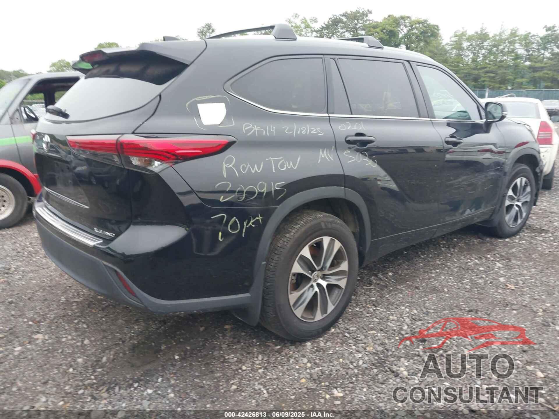 TOYOTA HIGHLANDER 2023 - 5TDKDRBH0PS026819