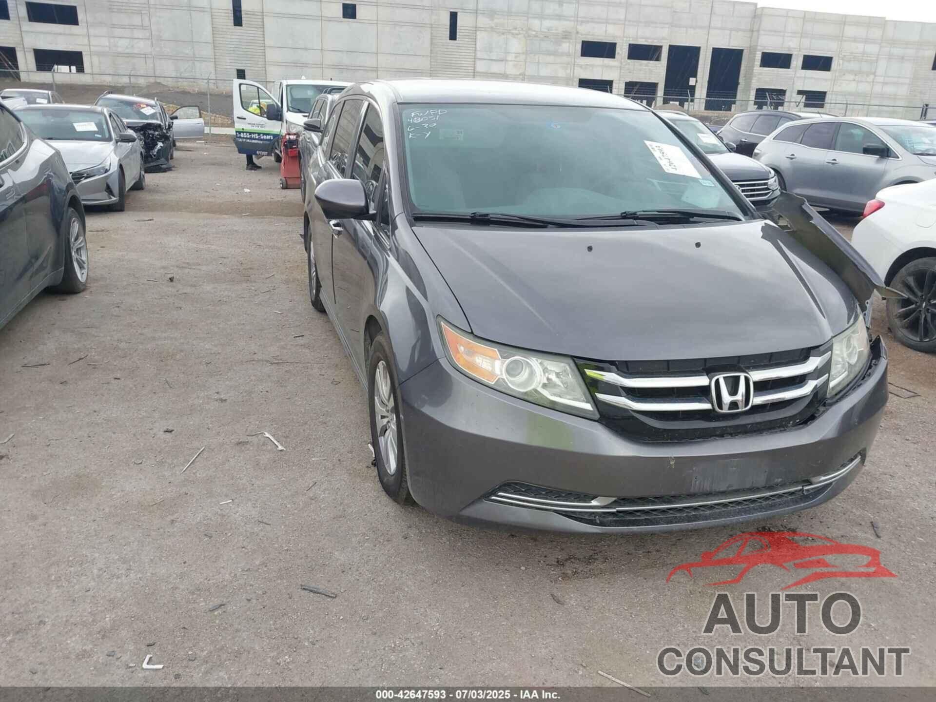 HONDA ODYSSEY 2016 - 5FNRL5H49GB086326