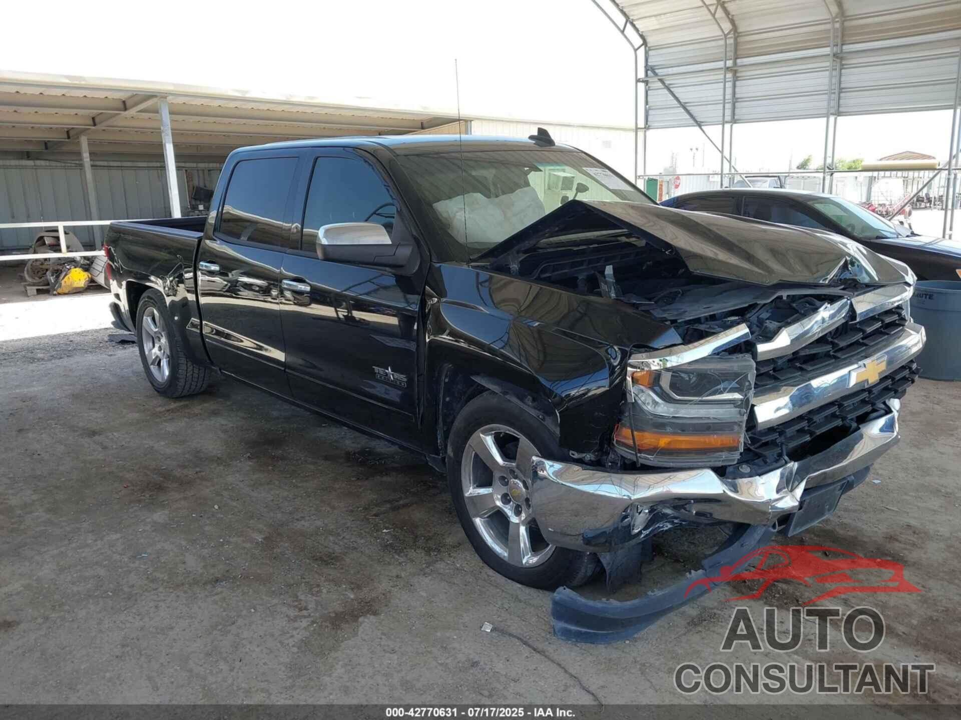 CHEVROLET SILVERADO 1500 2018 - 3GCPCREC6JG191692