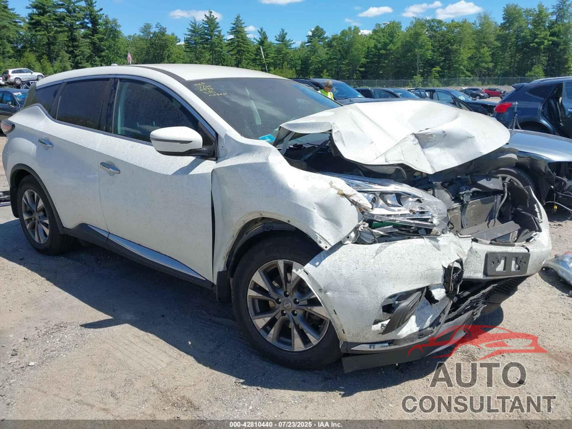 NISSAN MURANO 2017 - 5N1AZ2MH9HN160975