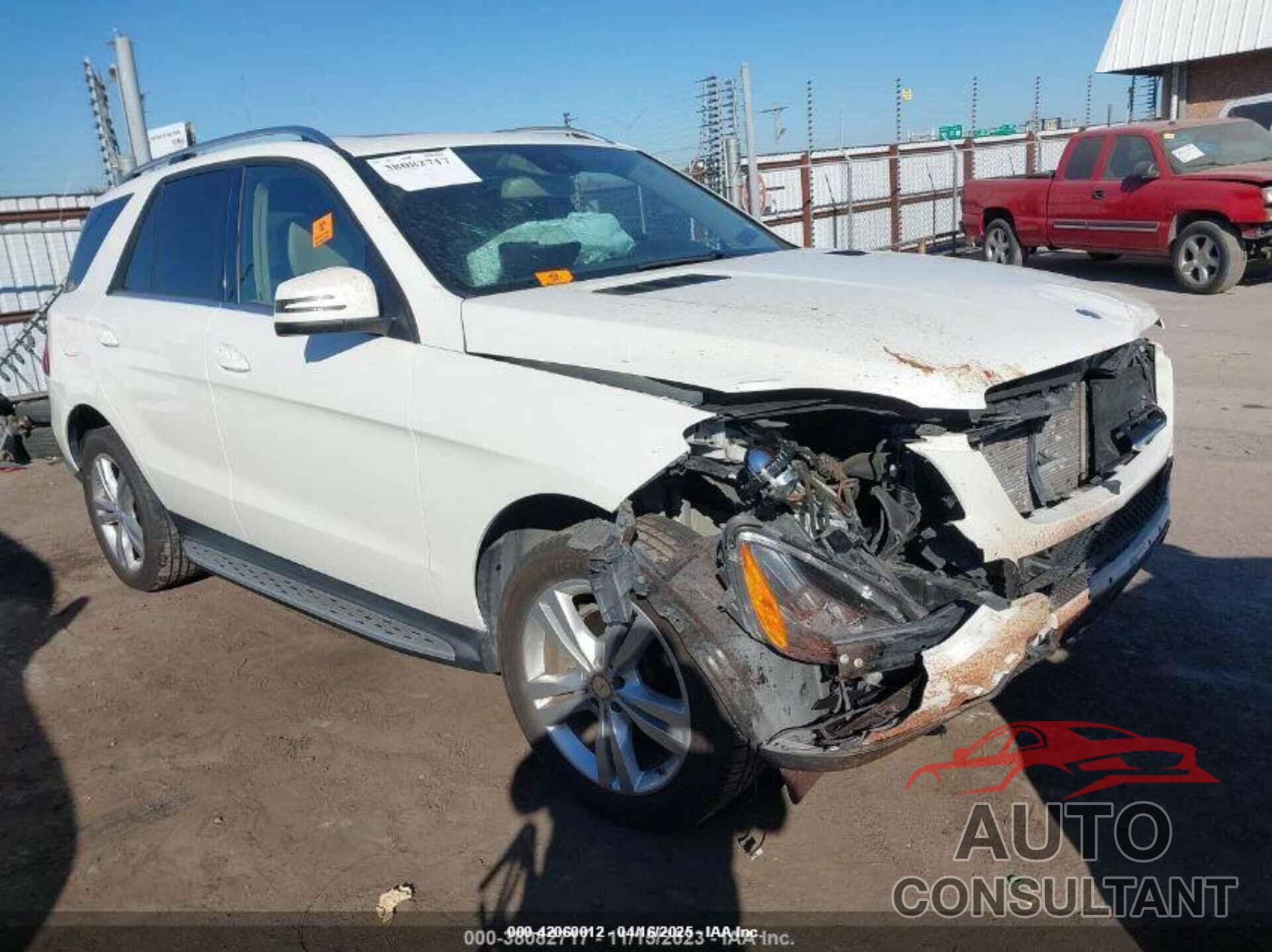 MERCEDES-BENZ ML 350 BLUETEC 2013 - 4JGDA2EB3DA140270