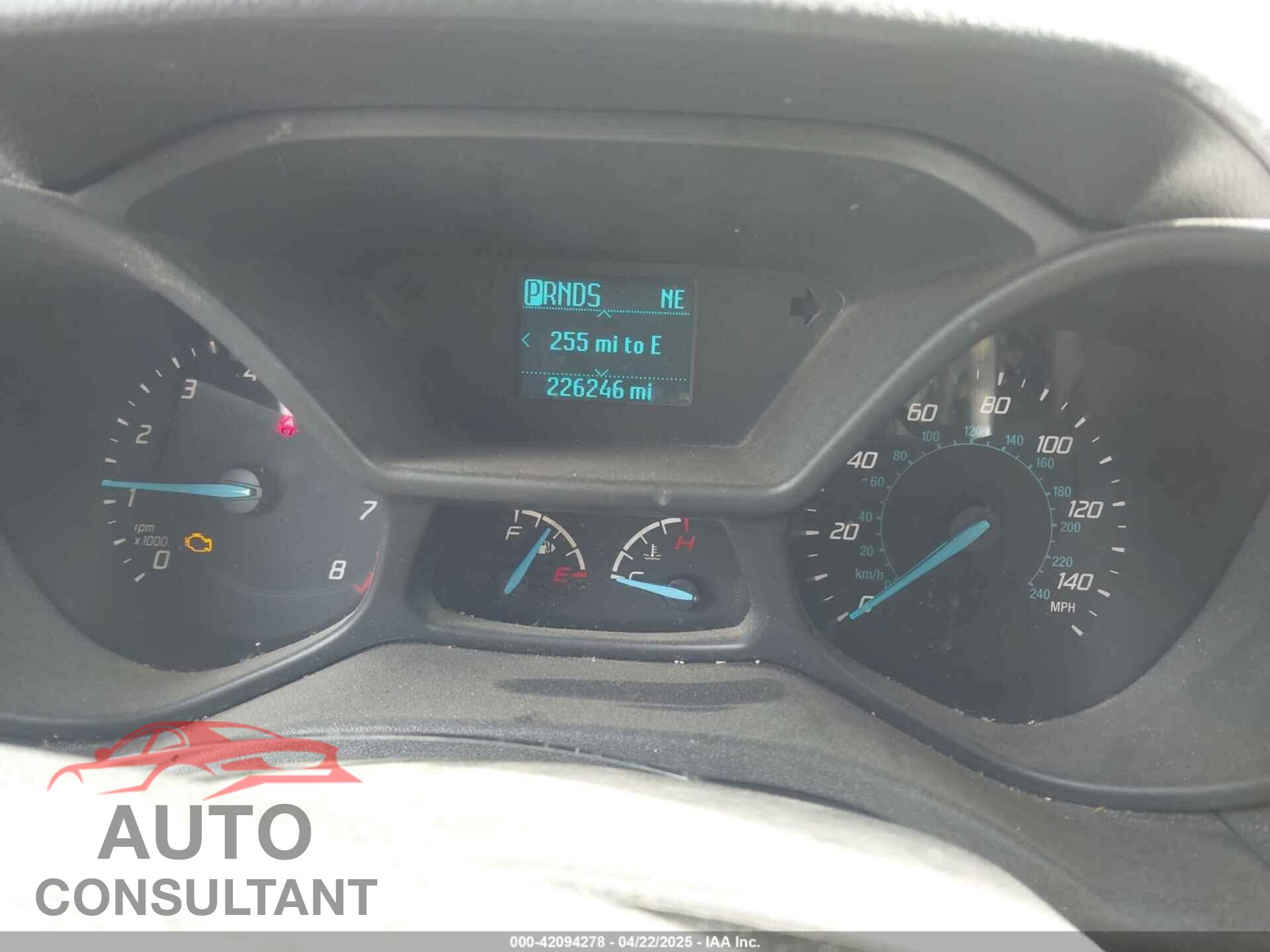 FORD TRANSIT CONNECT 2016 - NM0LS7E76G1264086