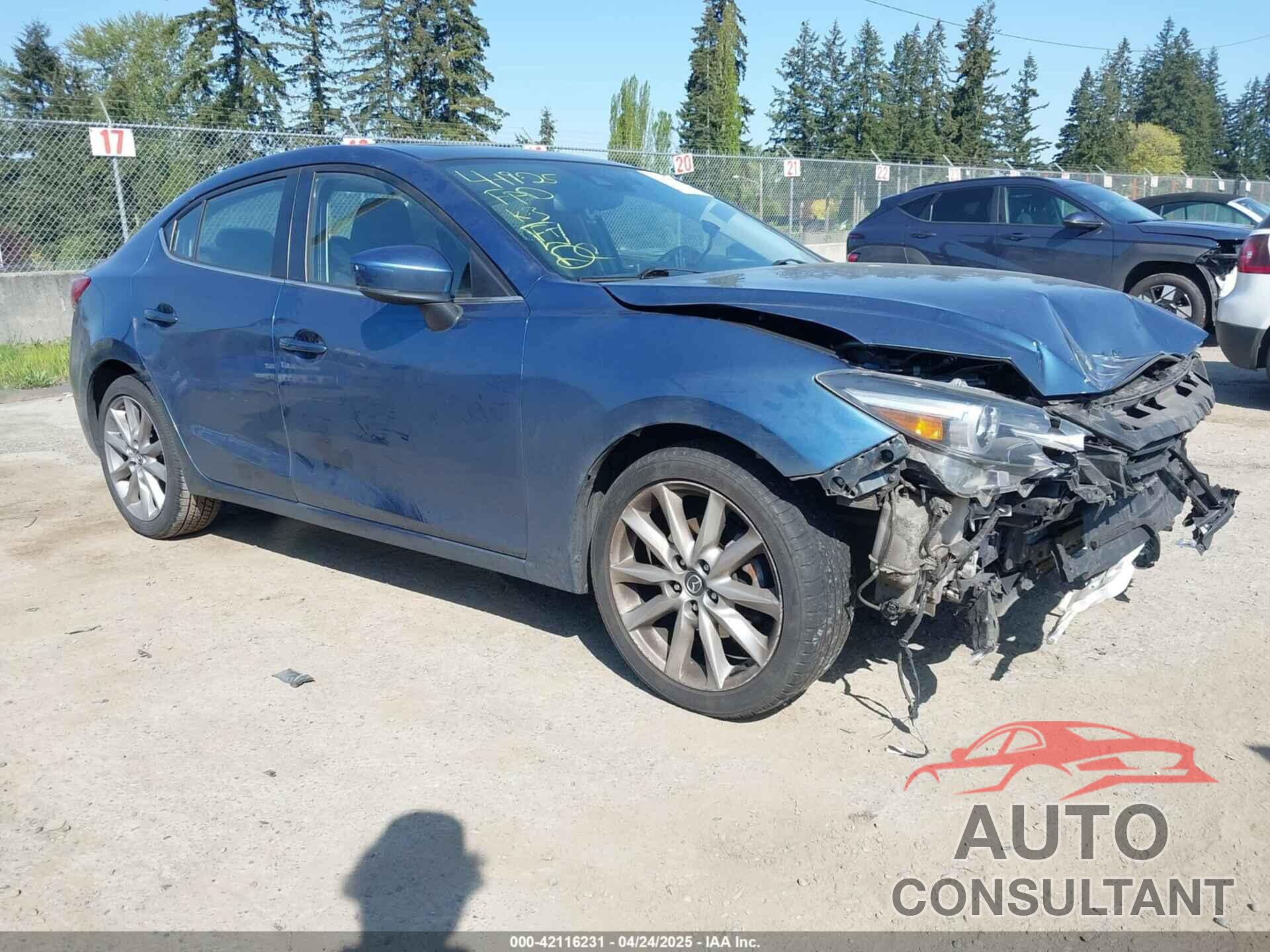 MAZDA MAZDA3 2017 - JM1BN1W39H1139499